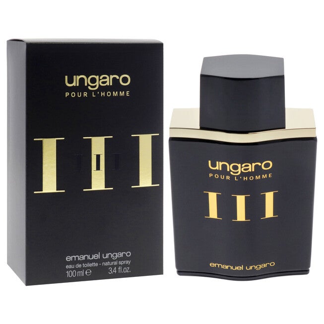 Ungaro III by Emanuel Ungaro for Men - 3.4 oz EDT Spray, See Description, alternate image number 2