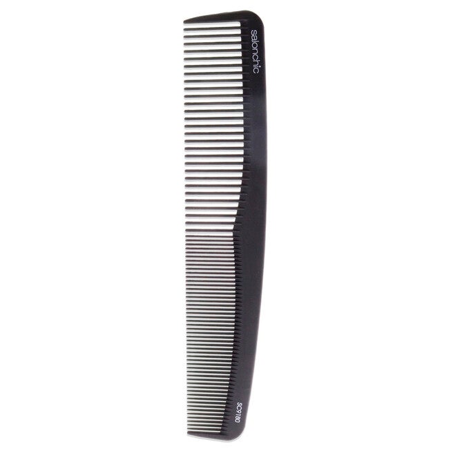 Marceling Carbon Comb High Heat Resistant 8.5 by SalonChic for Unisex - 1 Pc Comb, See Description, alternate image number 2