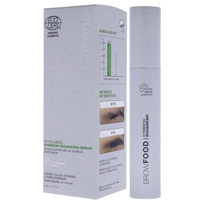 BrowFood Phyto-Medic Eyebrow Enhancer by LashFood for Women - 0.17 oz Eyebrow, , alternate image number 8