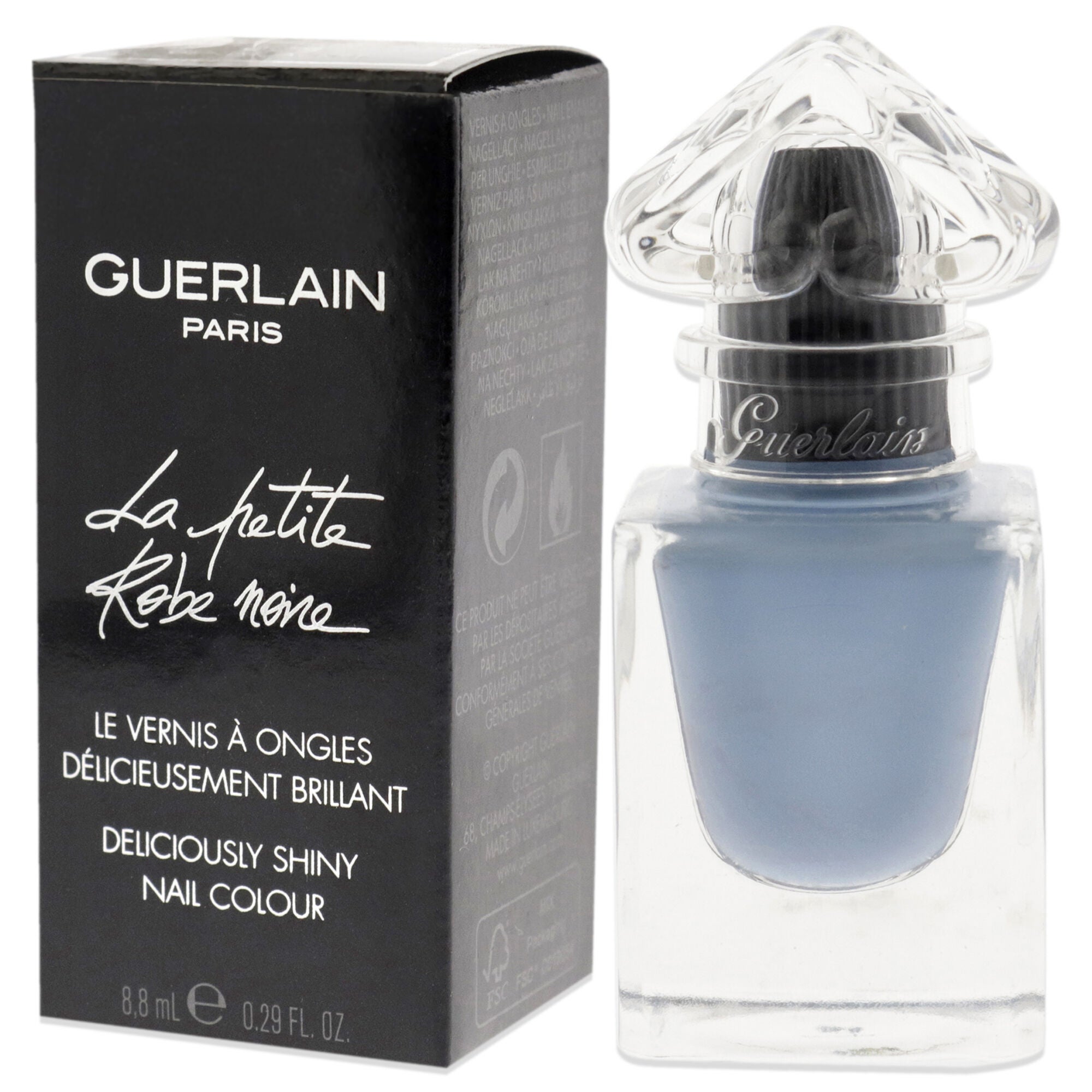 La Petite Robe Noire Deliciously Shiny Nail Colour - 008 Denim Jacket by Guerlain for Women - 0.29 oz Nail Polish, See Description, alternate image number 3
