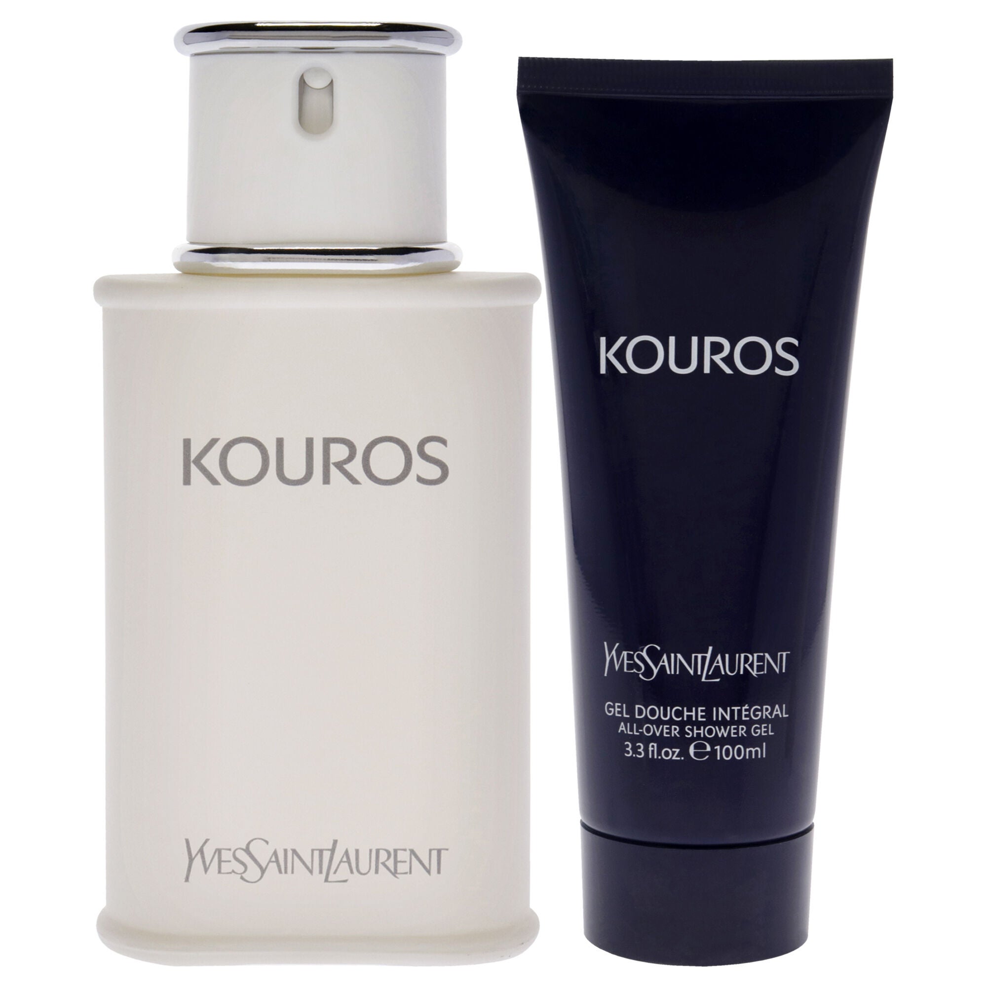 Kouros by Yves Saint Laurent for Men - 2 Pc Gift Set 3.3oz EDT Spray, 3.3oz Hair And Body Wash, See Description, alternate image number 4