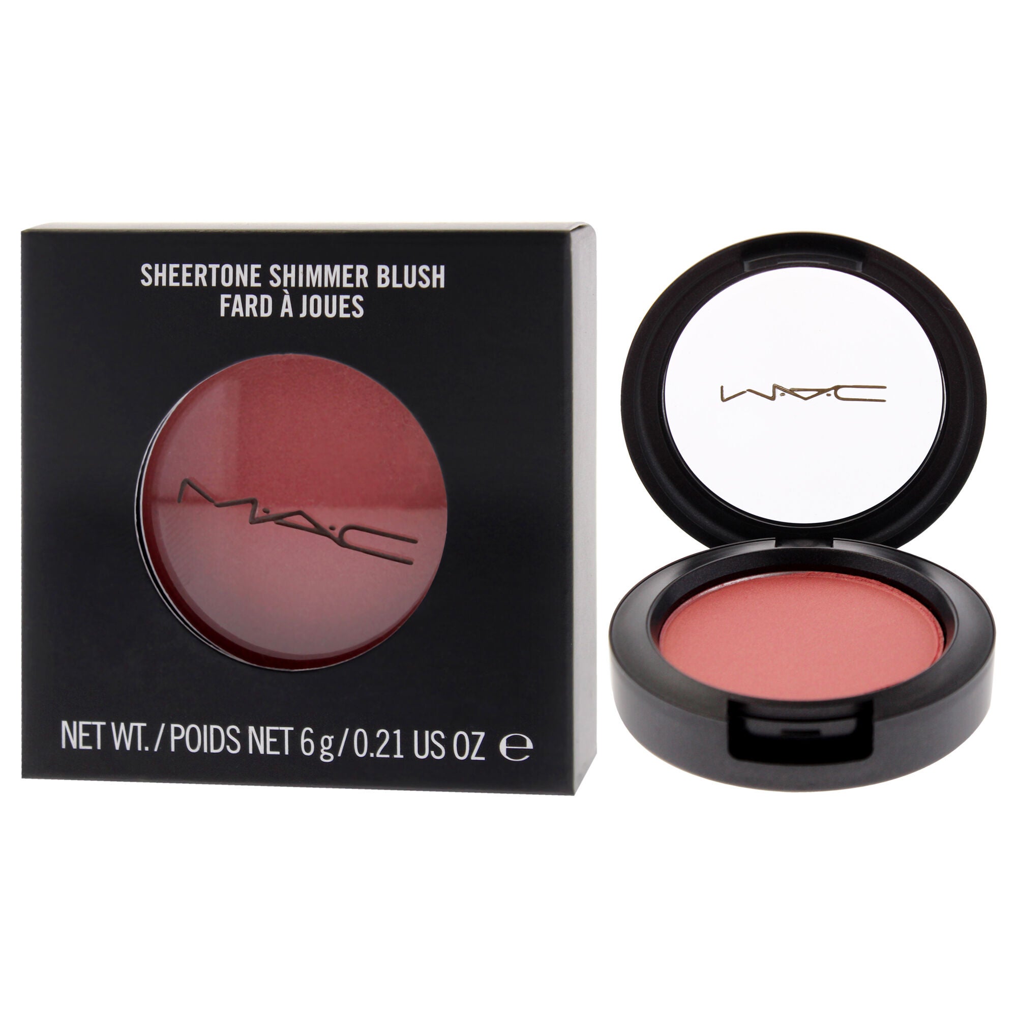 Sheertone Shimmer Blush - Peachykeen by MAC for Women - 0.21 oz Blush, See Description, alternate image number 3