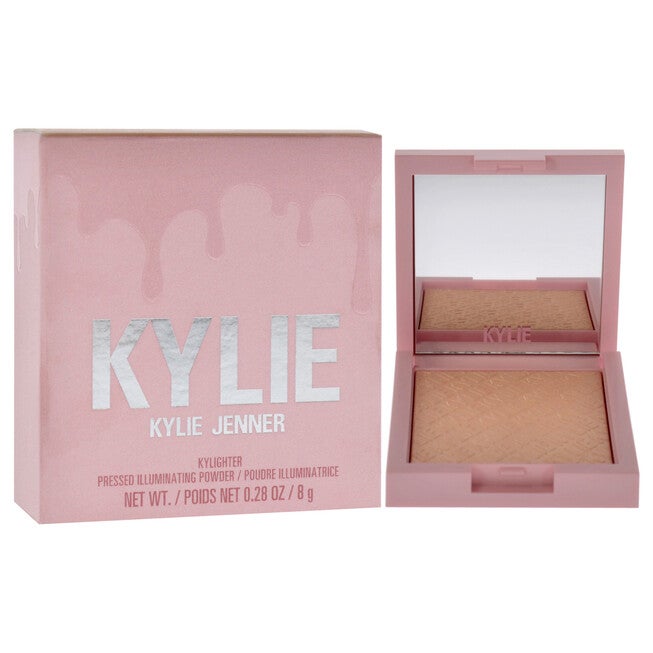 Kylighter Pressed Illuminating Powder - 060 Queen Drip by Kylie Cosmetics for Women - 0.28 oz Highlighter, NA, alternate image number null