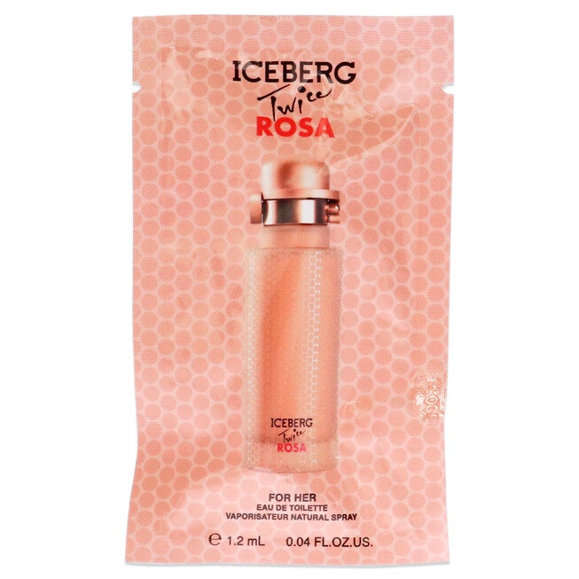 Iceberg Twice Rosa by Iceberg for Women - 1.2 ml EDT Spray Vial (Mini), NA, hi-res image number null