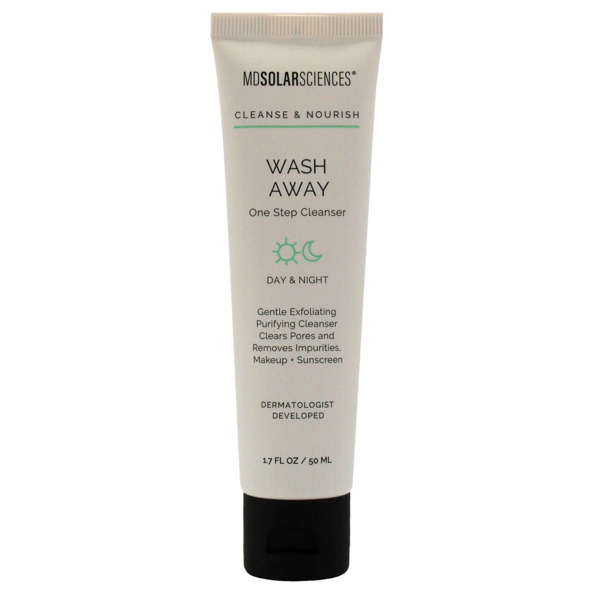 Wash Away Cleanser by MDSolarSciences for Unisex - 1.7 oz Cleanser, See Description, alternate image number 1