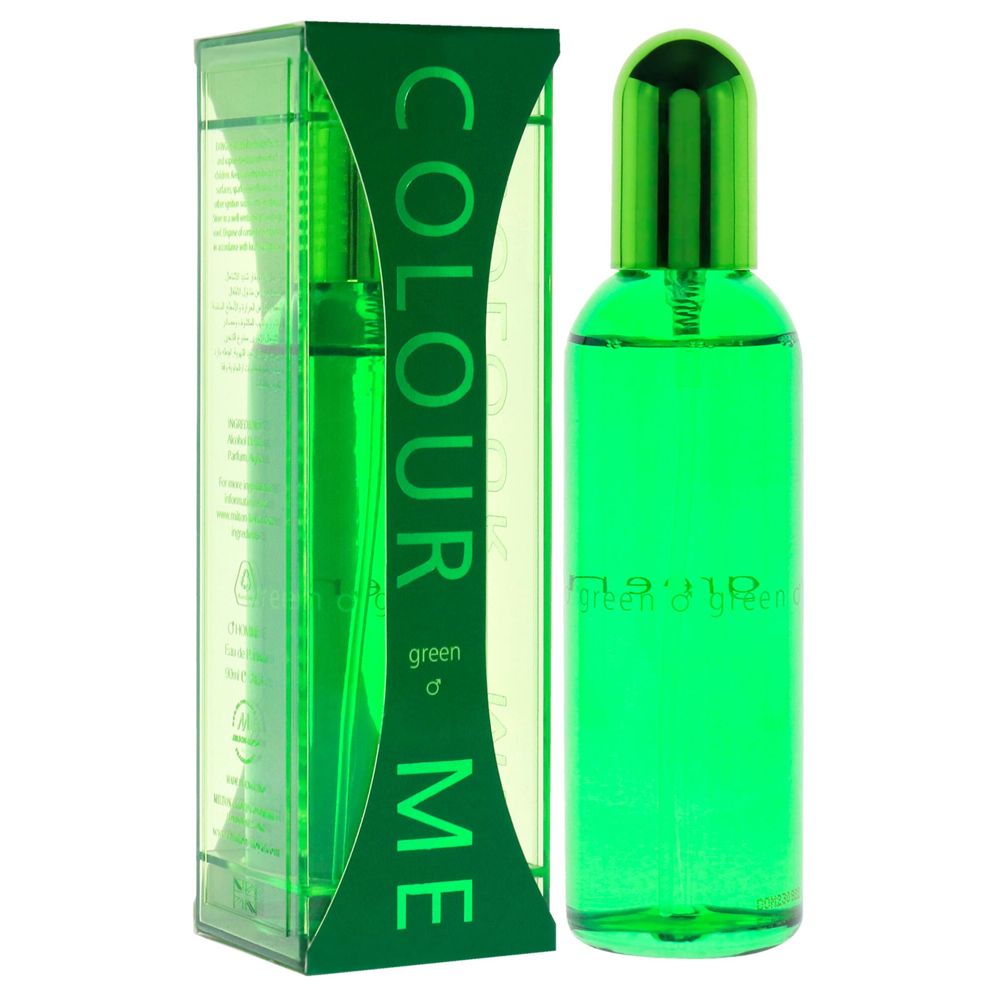 Colour Me Green by Milton-Lloyd for Men - 3 oz EDP Spray, See Description, alternate image number 2