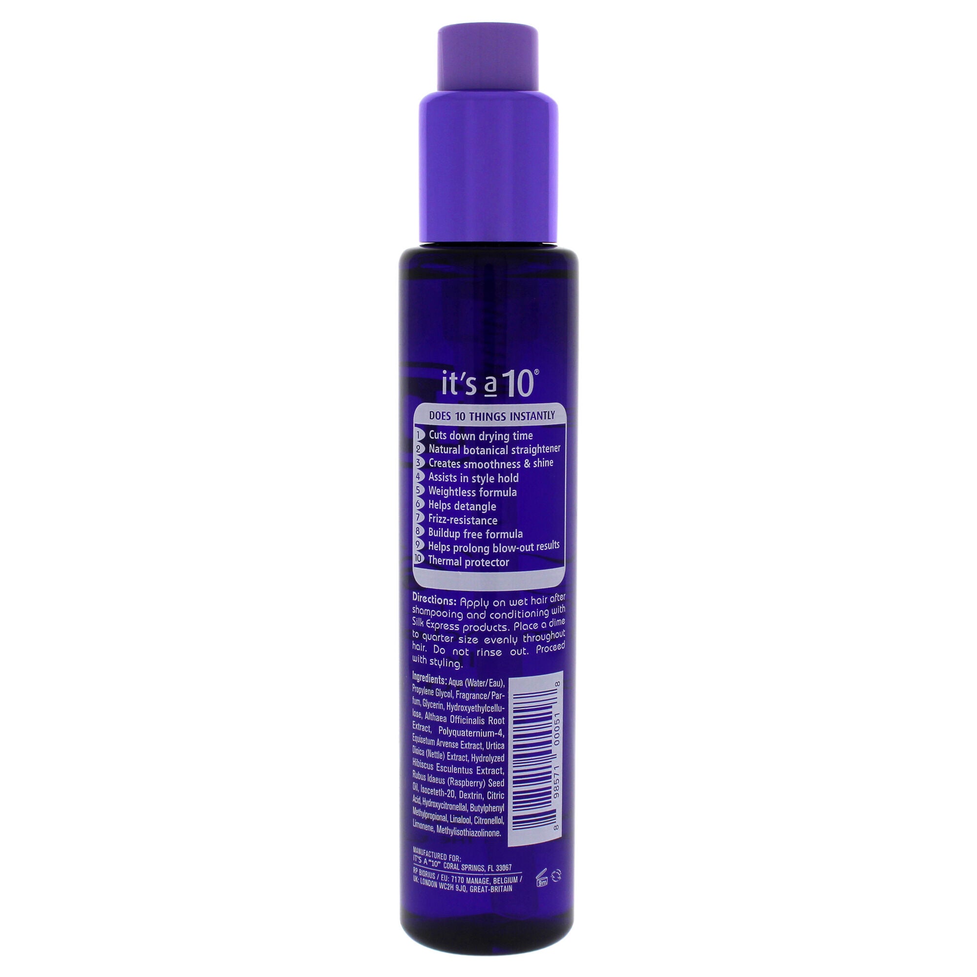 Silk Express Miracle Silk Smoothing Balm by Its A 10 for Unisex - 5 oz Balm, , alternate image number 3