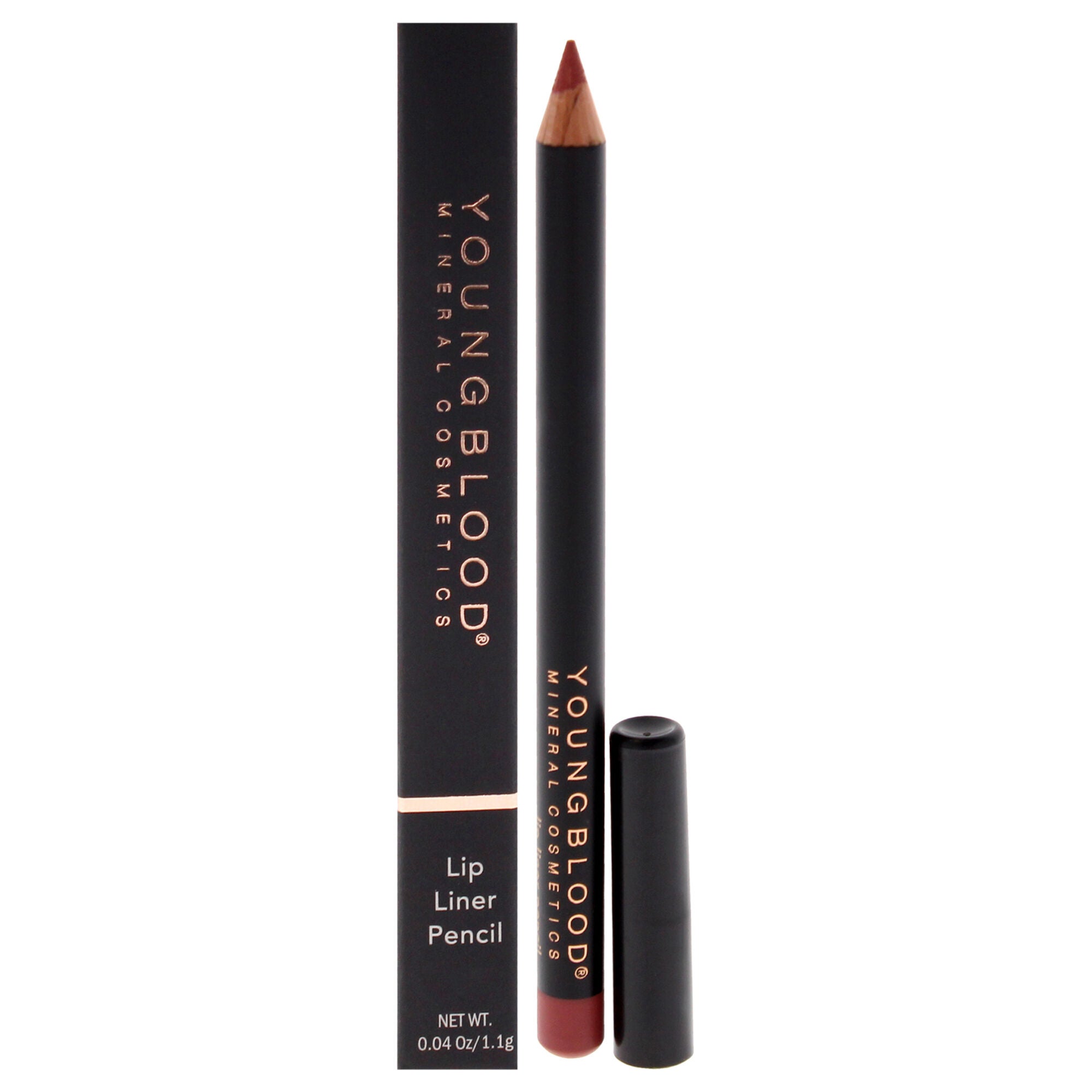 Lip Liner Pencil - Rose by Youngblood for Women - 0.04 oz Lip Liner, See Description, hi-res image number 0