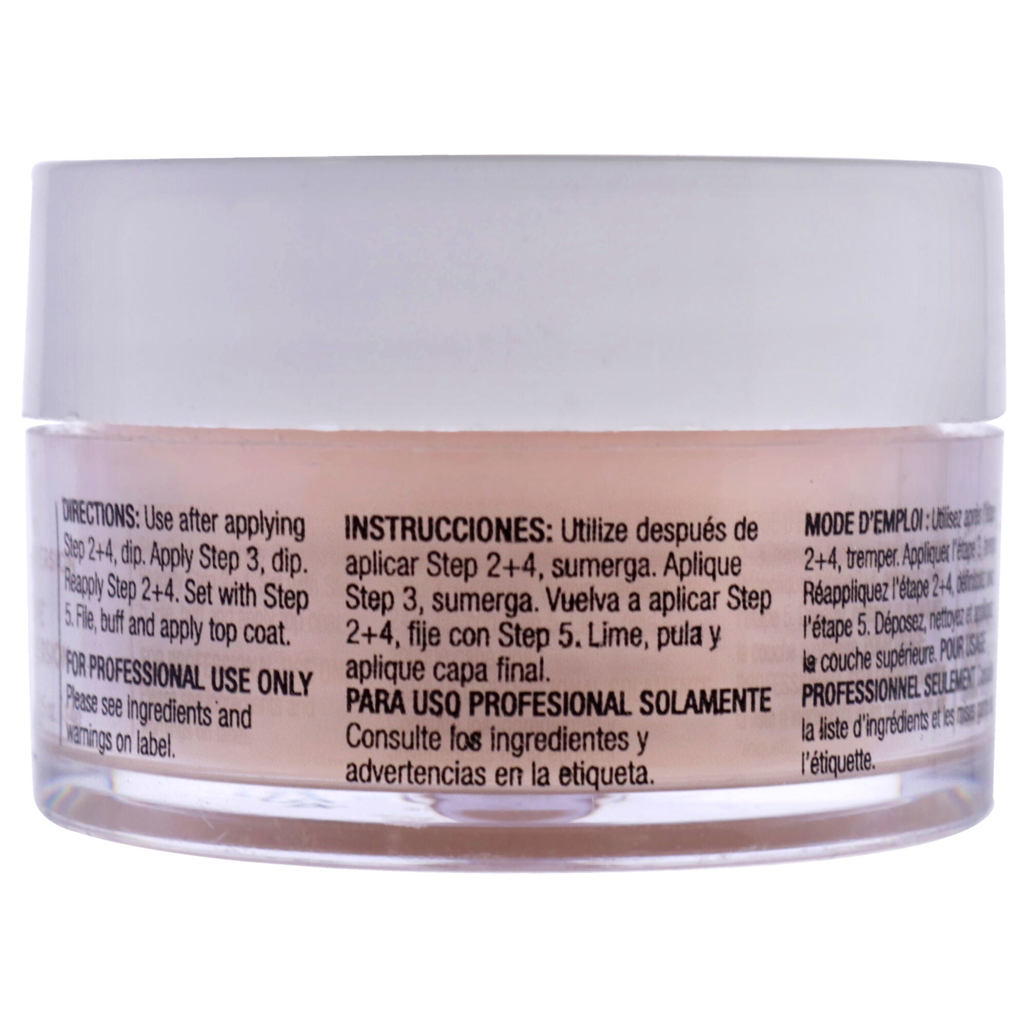 Pro Powder Polish Nail Colour Dip System - Flattering Peach by Cuccio Pro for Women - 0.5 oz Nail Powder, , alternate image number 3