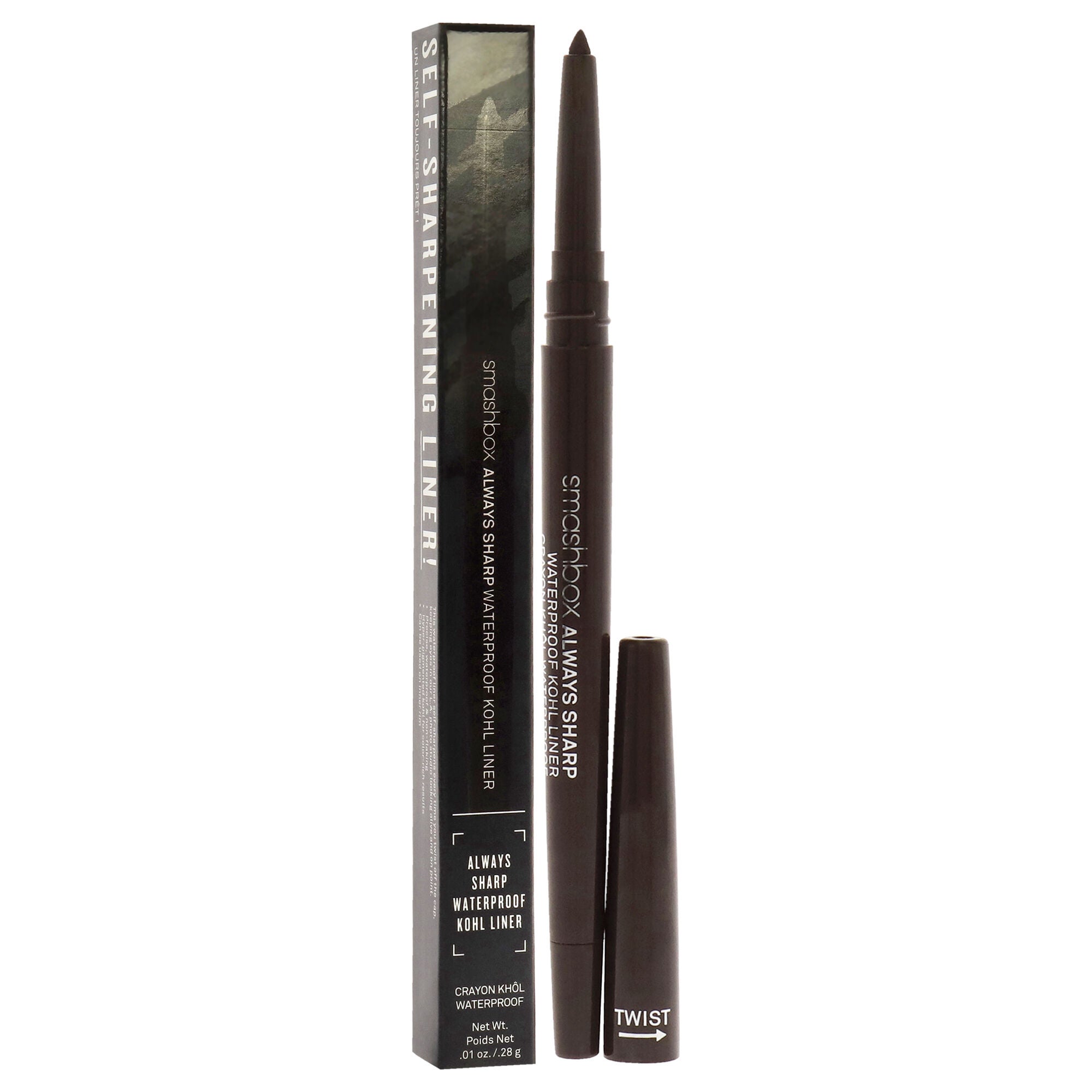 Always Sharp Waterproof Kohl Liner - Sumatra by SmashBox for Women - 0.01 oz Eyeliner, See Description, alternate image number 2