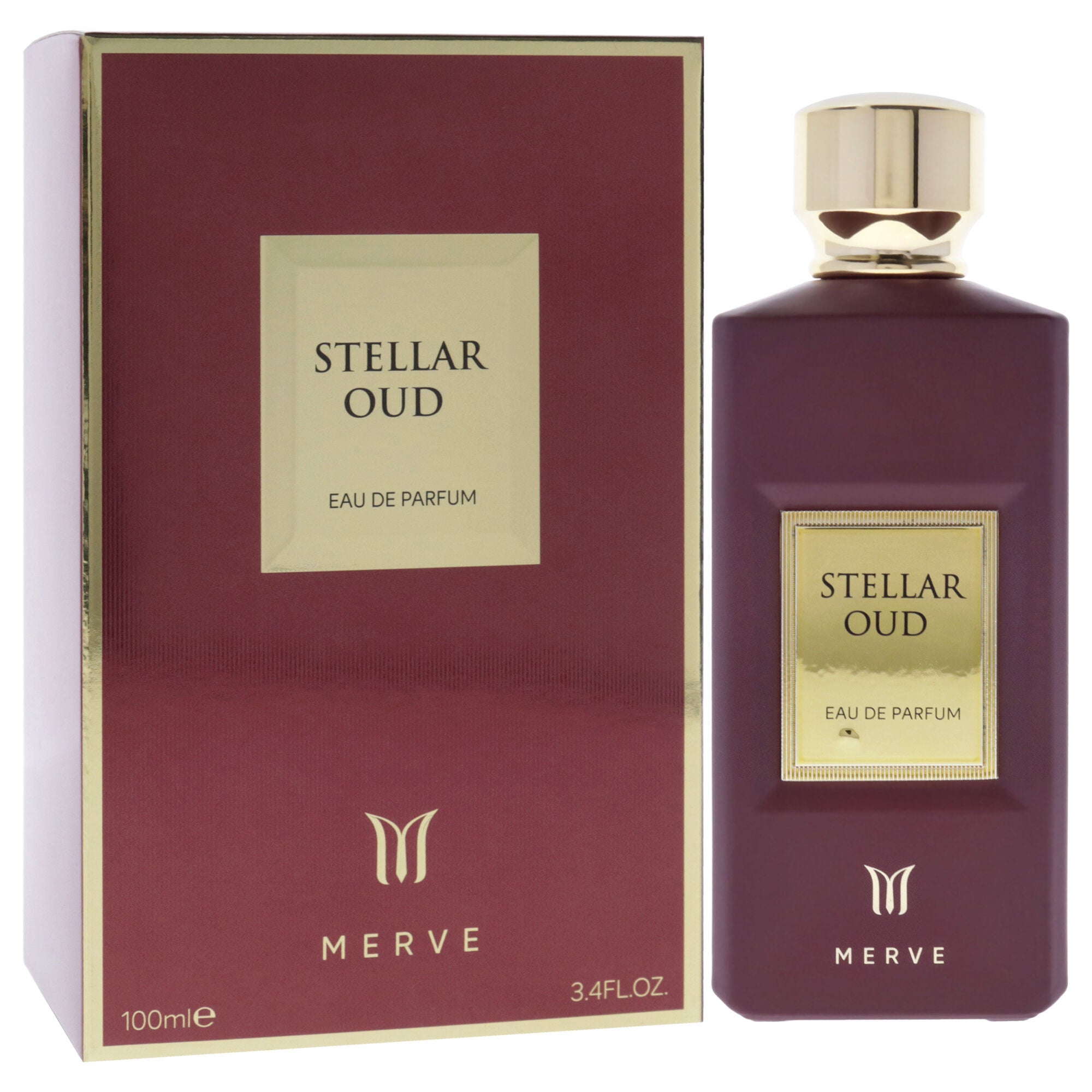 Stellar Oud by Merve for Men - 3.4 oz EDP Spray, See Description, alternate image number 1