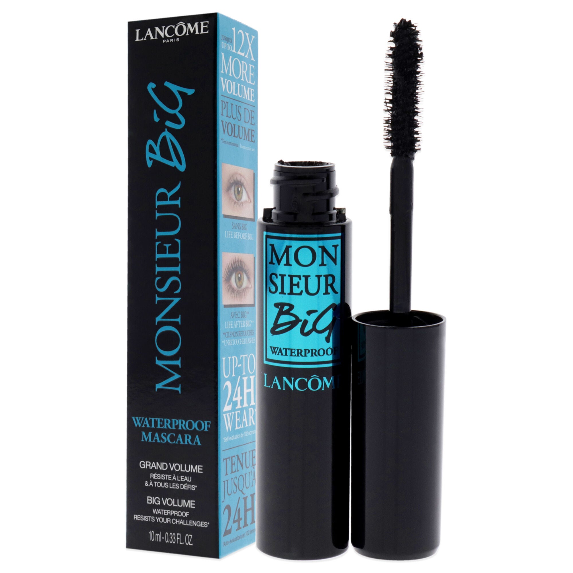 Monsieur Big Waterproof Mascara - 01 Black by Lancome for Women - 0.33 oz Mascara, See Description, alternate image number 3