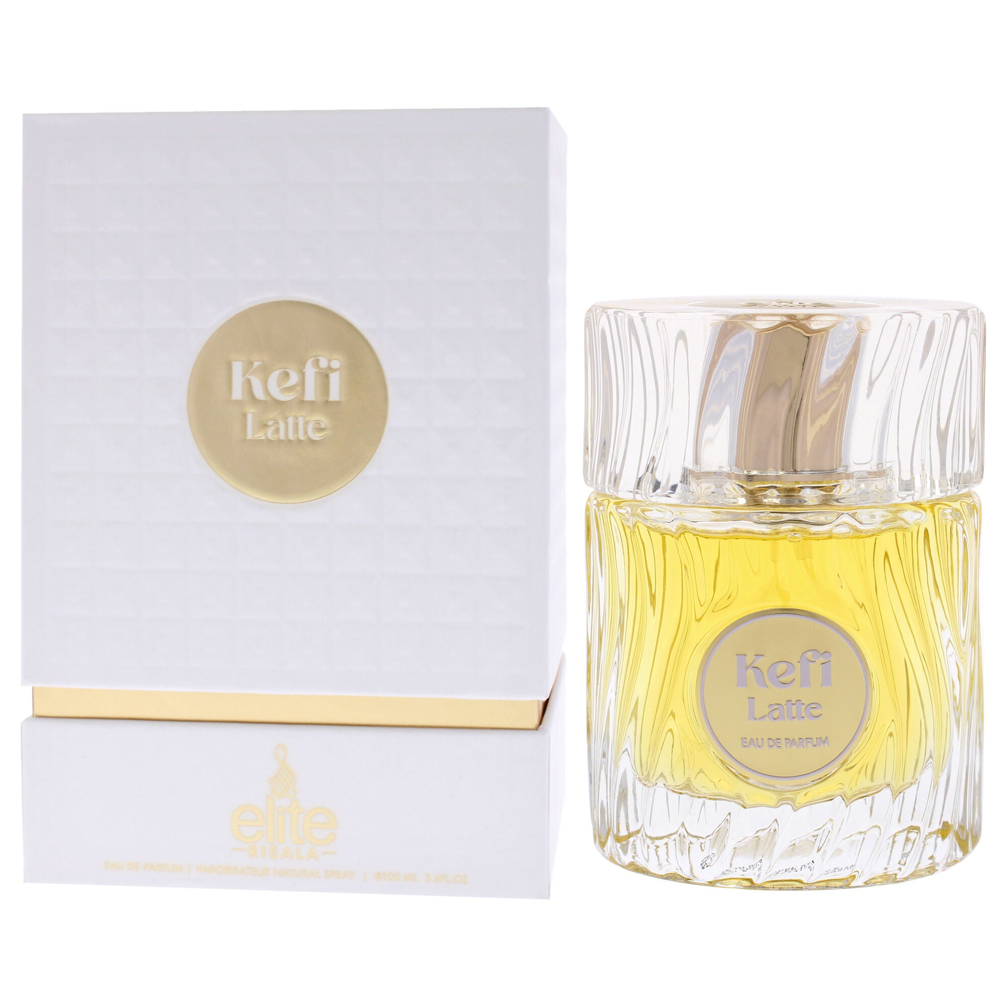 Elite - Kefi Latte by Risala for Unisex - 3.4 oz EDP Spray, Clear, alternate image number 3