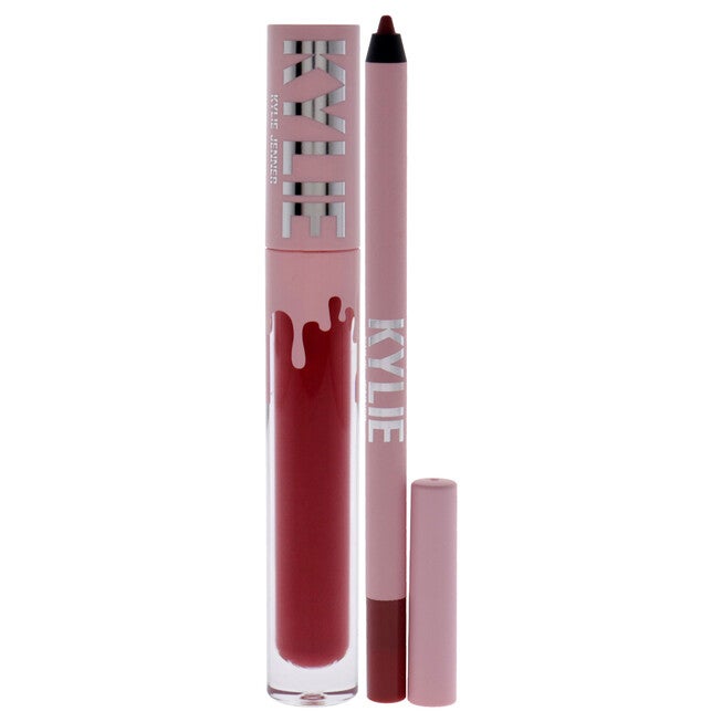 Matte Lip Kit - 401 Victoria by Kylie Cosmetics for Women - 2 Pc 0.10oz Matte Liquid Lipstick, 0.039oz Lip Liner, See Description, alternate image number null