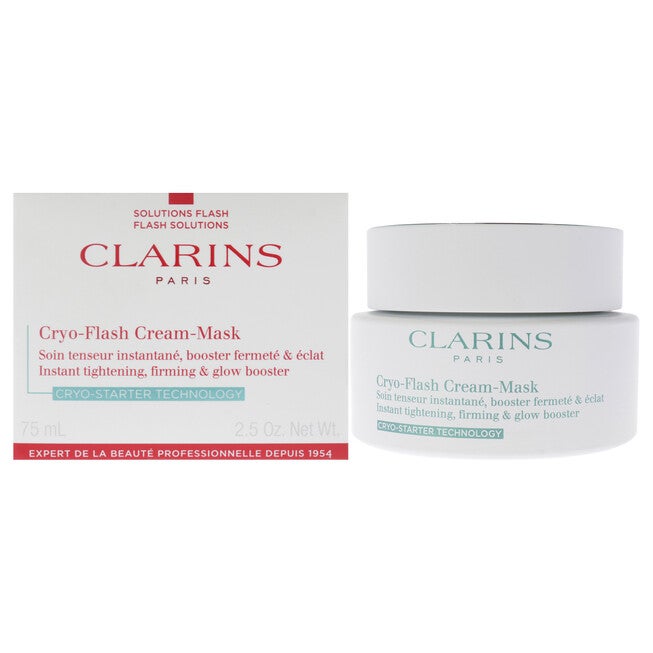 Cryo-Flash Cream Mask by Clarins for Women - 2.5 oz Mask, NA, hi-res image number null