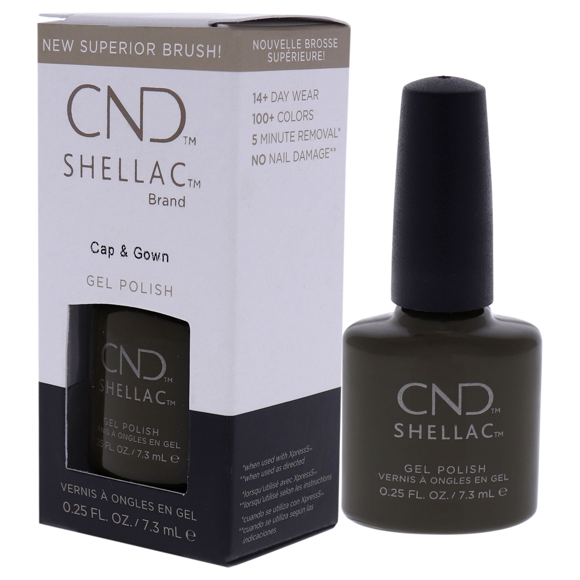 Shellac Nail Color - Cap and Gown by CND for Women - 0.25 oz Nail Polish, , alternate image number 8