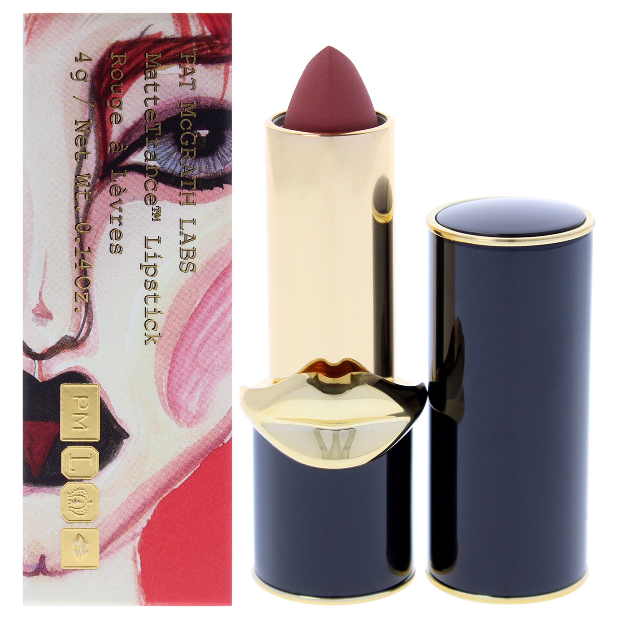 MatteTrance Lipstick - 109-3 Flesh by Pat Mcgrath Labs for Women - 0.14 oz Lipstick, Red, hi-res image number 0