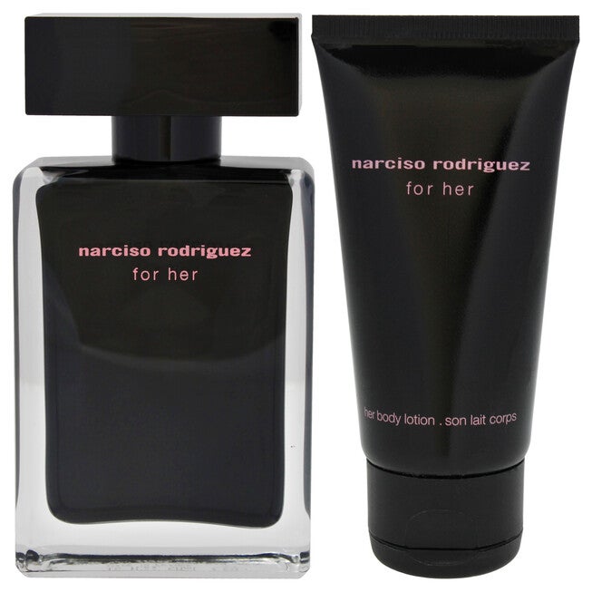 Narciso Rodriguez by Narciso Rodriguez for Women - 2 Pc Gift Set 1.6oz EDT Spray, 1.6oz Body Lotion, NA, alternate image number null