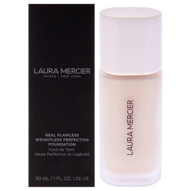 Real Flawless Weightless Perfecting Foundation - 1C1 Cool Vanille by Laura Mercier for Women - 1 oz Foundation, NA, hi-res image number null