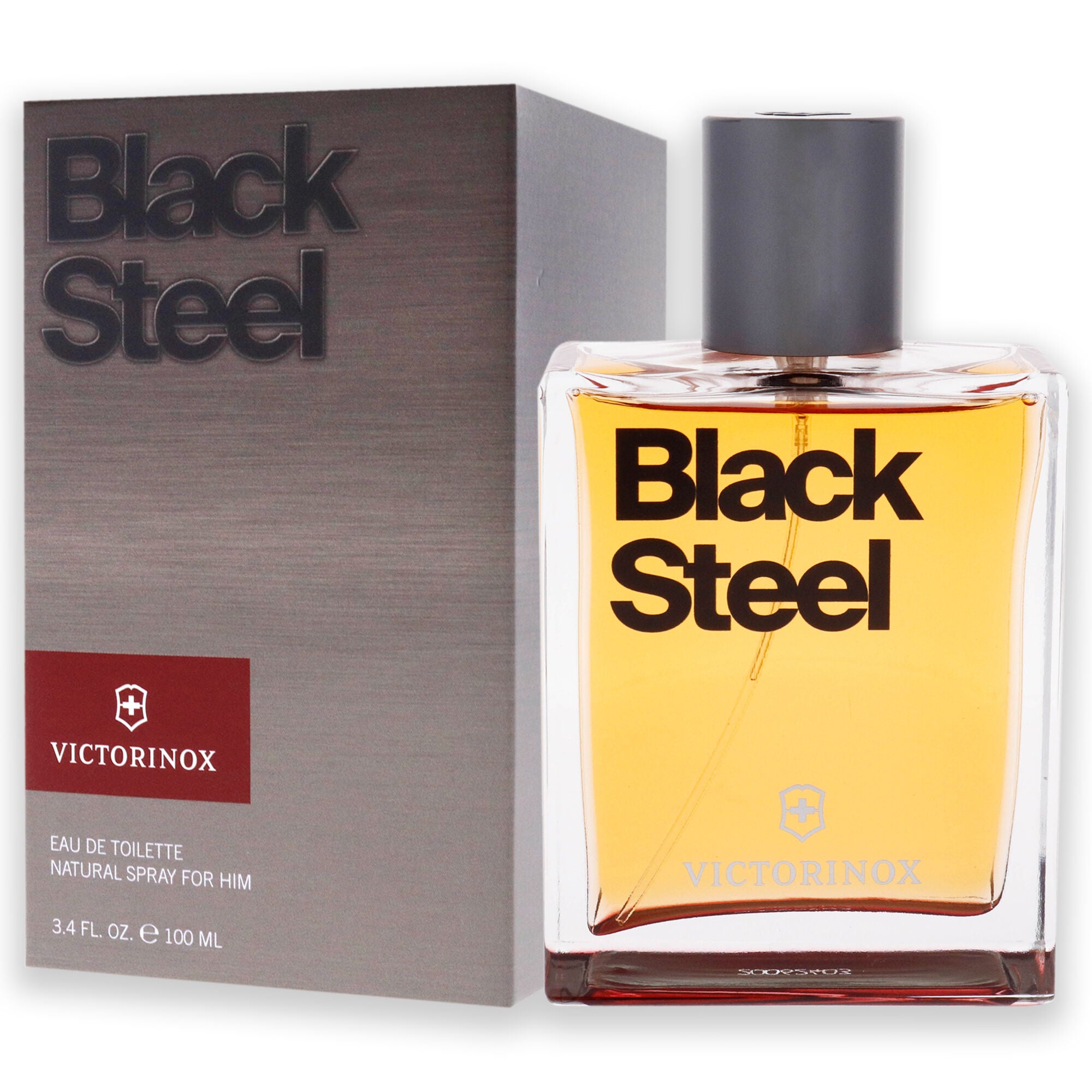 Black Steel by Swiss Army for Men - 3.4 oz EDT Spray, , alternate image number 8