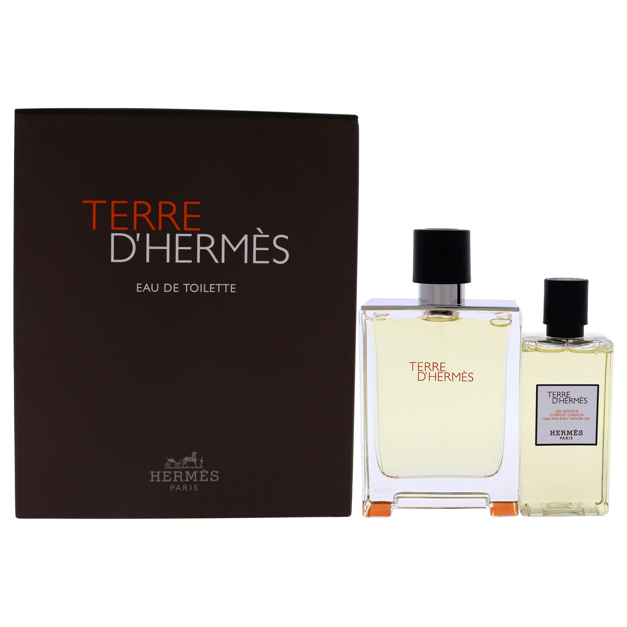 Terre DHermes by Hermes for Men - 2 Pc Gift Set 3.3oz EDT Spray, 2.7oz Hair and Body Shower Gel, , alternate image number 5