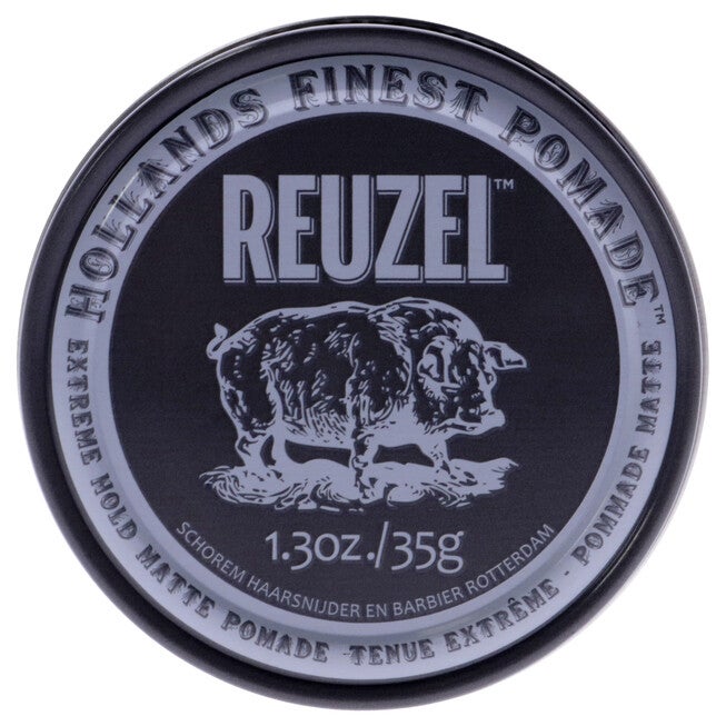 Extreme Hold Matte Pomade by Reuzel for Men - 1.3 oz Pomade, NA, hi-res image number null