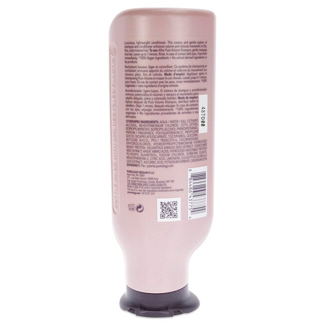 Pure Volume Conditioner by Pureology for Unisex - 9 oz Conditioner, NA, alternate image number null