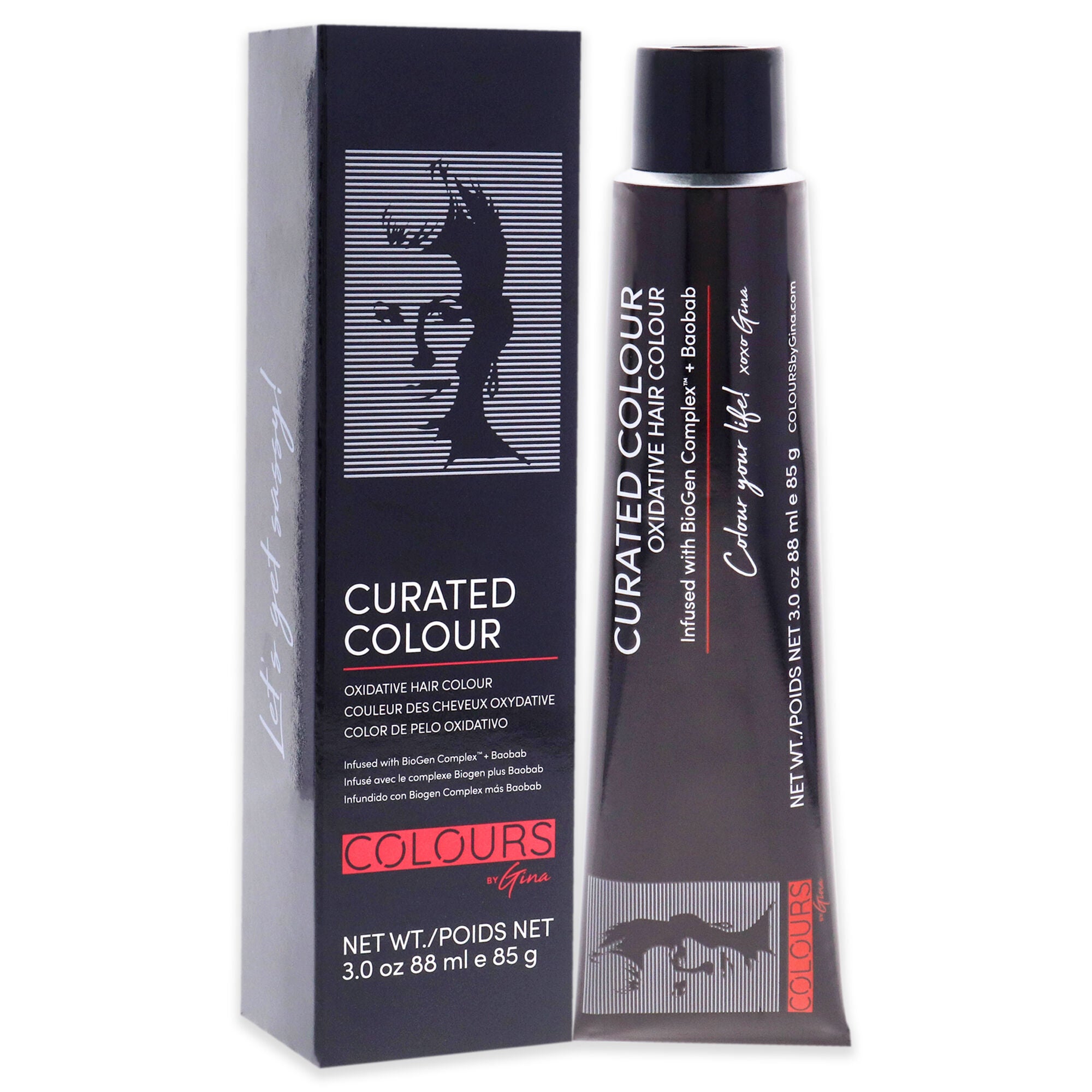 Curated Colour - 6.11-6BB Dark Cool Blonde by Colours By Gina for Unisex - 3 oz Hair Color, See Description, alternate image number 2