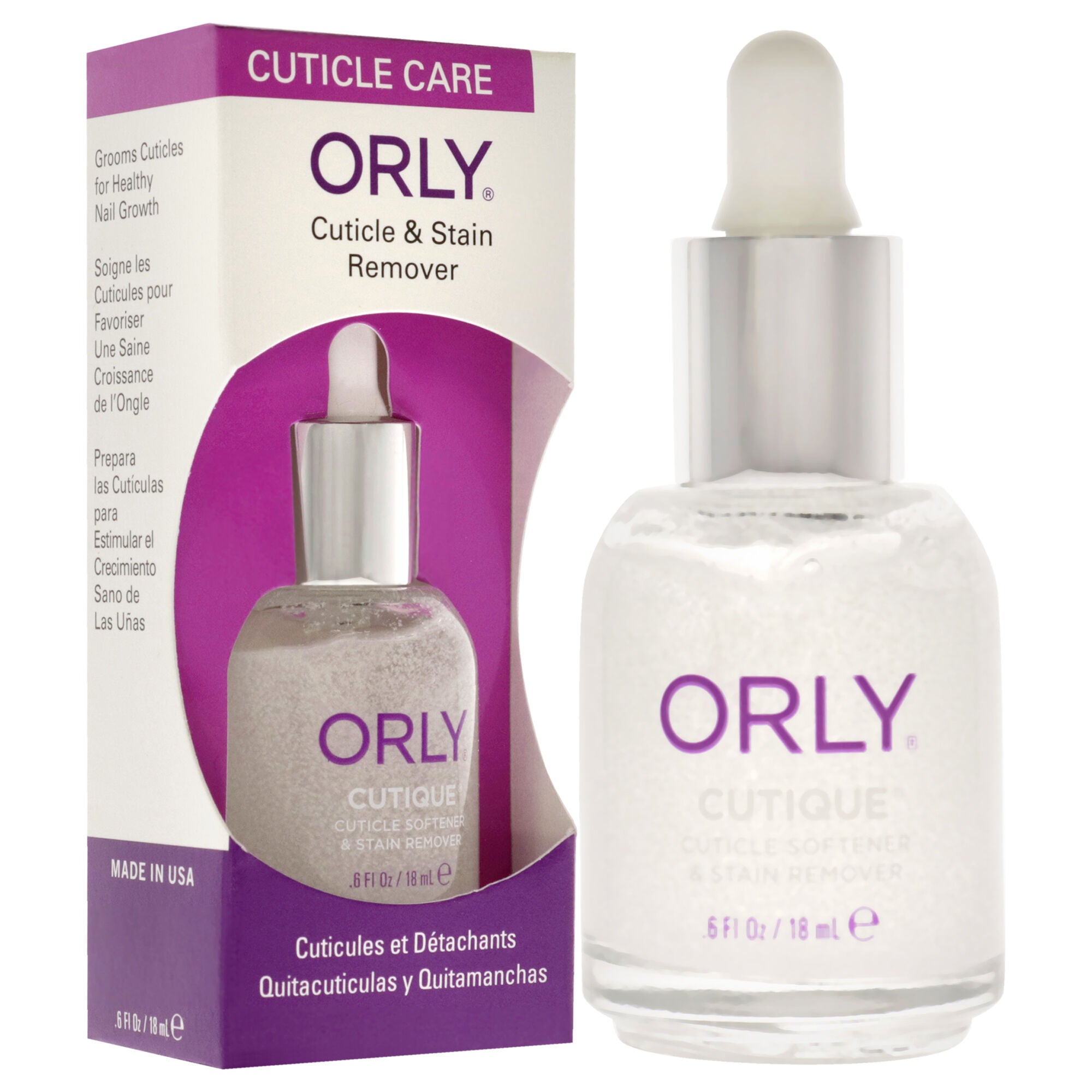 Cuticle and Stain Remover by Orly for Women - 0.6 oz Nail Treatment, See Description, alternate image number 2