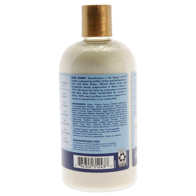 Manuka Honey and Yogurt Hydrate Plus Repair Shampoo by Shea Moisture for Unisex - 13 oz Shampoo, See Description, alternate image number 2
