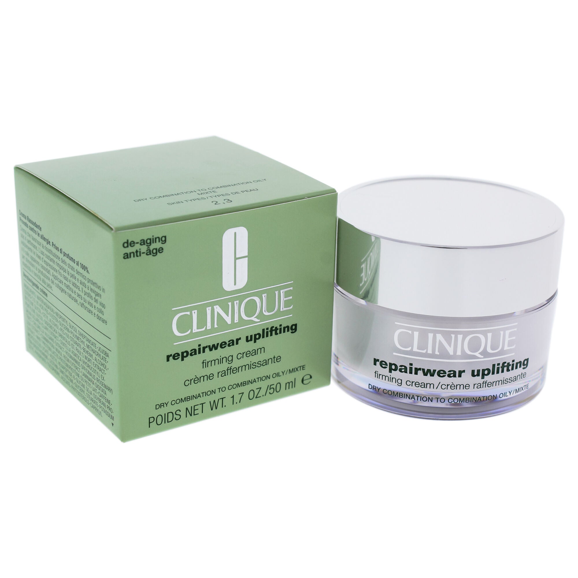 Repairwear Uplifting Firming Cream - Dry Combination To Combination Oily by Clinique for Unisex - 1.7 oz Cream, See Description, alternate image number 2