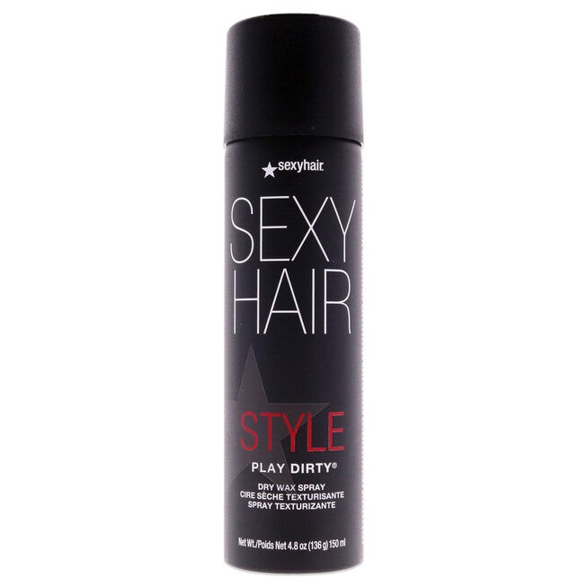 Style Sexy Hair Play Dirty Dry Wax Spray by Sexy Hair for Unisex - 4.8 oz Spray, NA, hi-res image number null