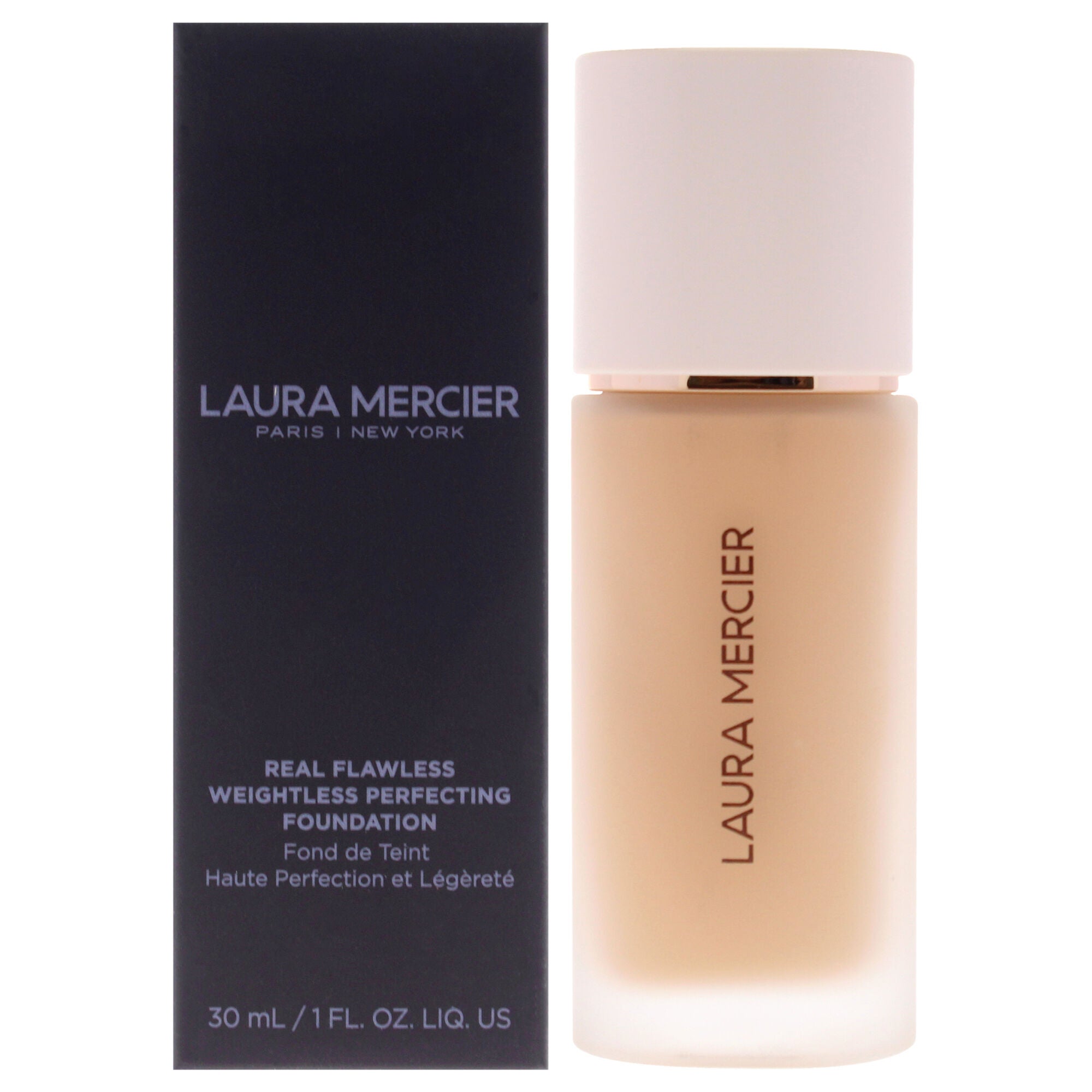 Real Flawless Weightless Perfecting Foundation - 3C1 Dune by Laura Mercier for Women - 1 oz Foundation, Brown, hi-res image number 0