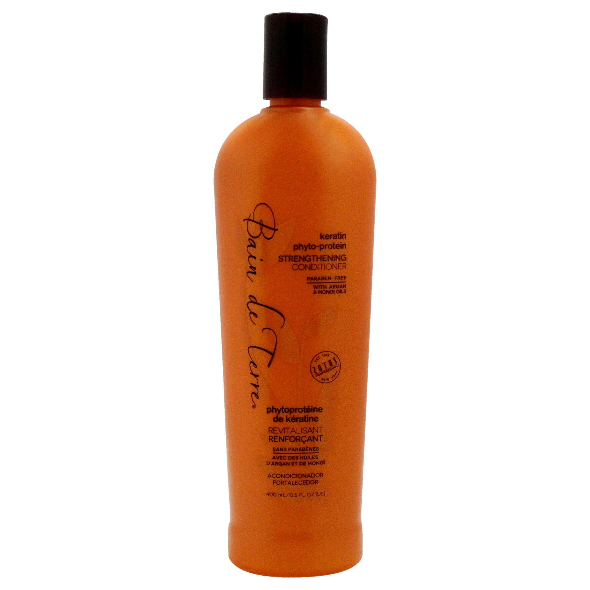 Keratin Phyto-Protein Sulfate-Free Strengthening Conditioner by Bain de Terre for Unisex - 13.5 oz Conditioner, See Description, hi-res image number 0