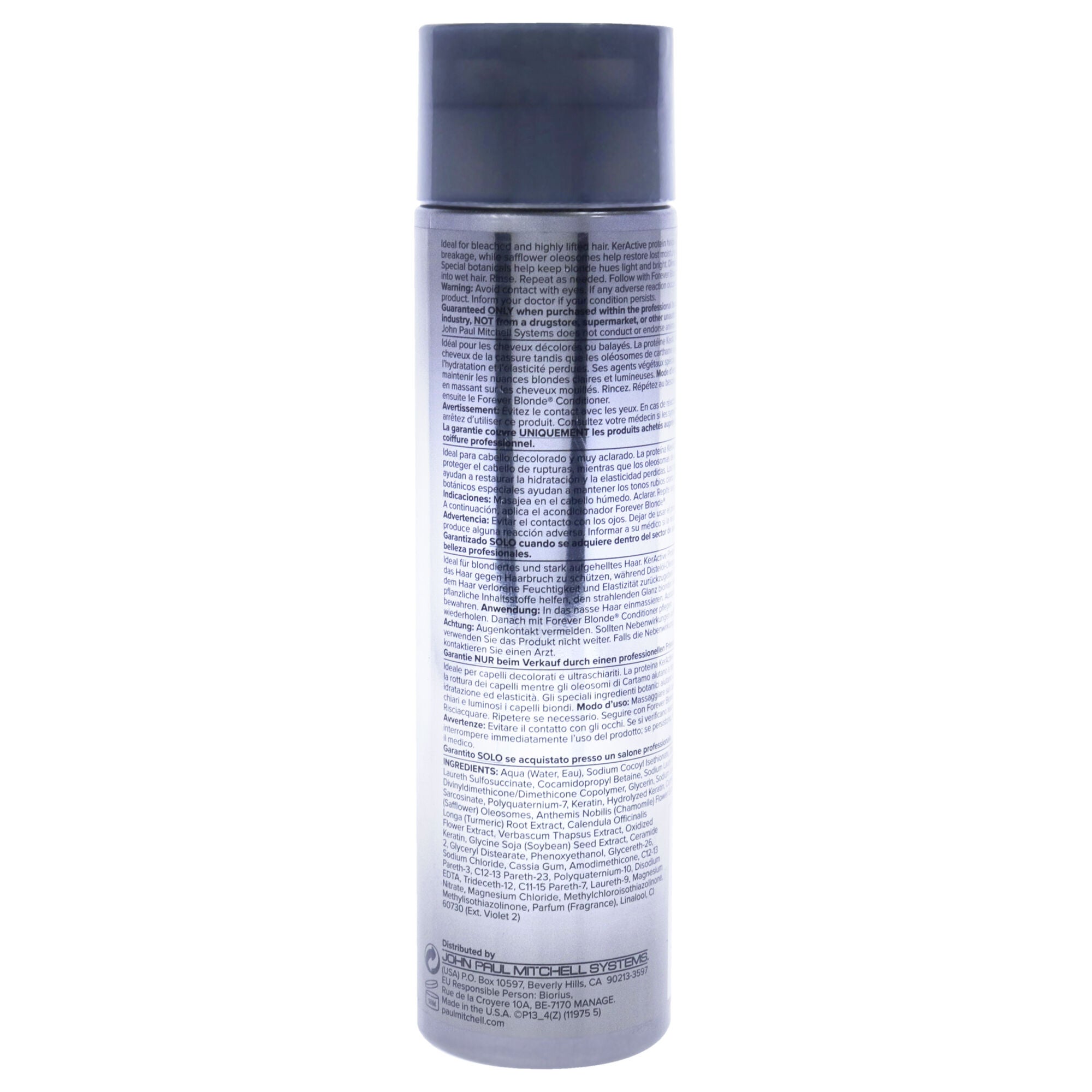 Forever Blonde Shampoo by Paul Mitchell for Unisex - 8.5 oz Shampoo, , alternate image number 3