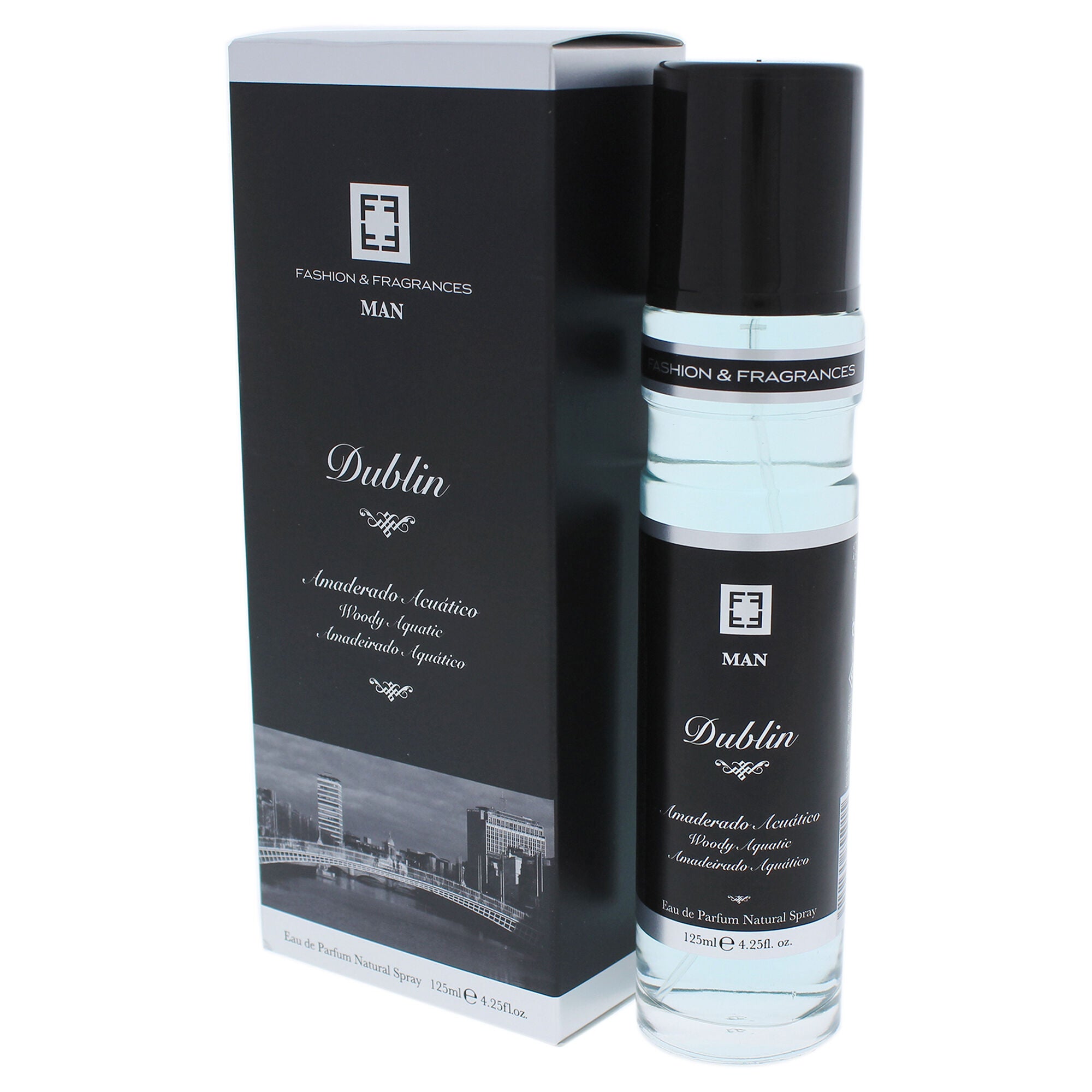 Dublin Woody Aquatic by Fashion and Fragrances for Men - 4.25 oz EDP Spray, , alternate image number 5