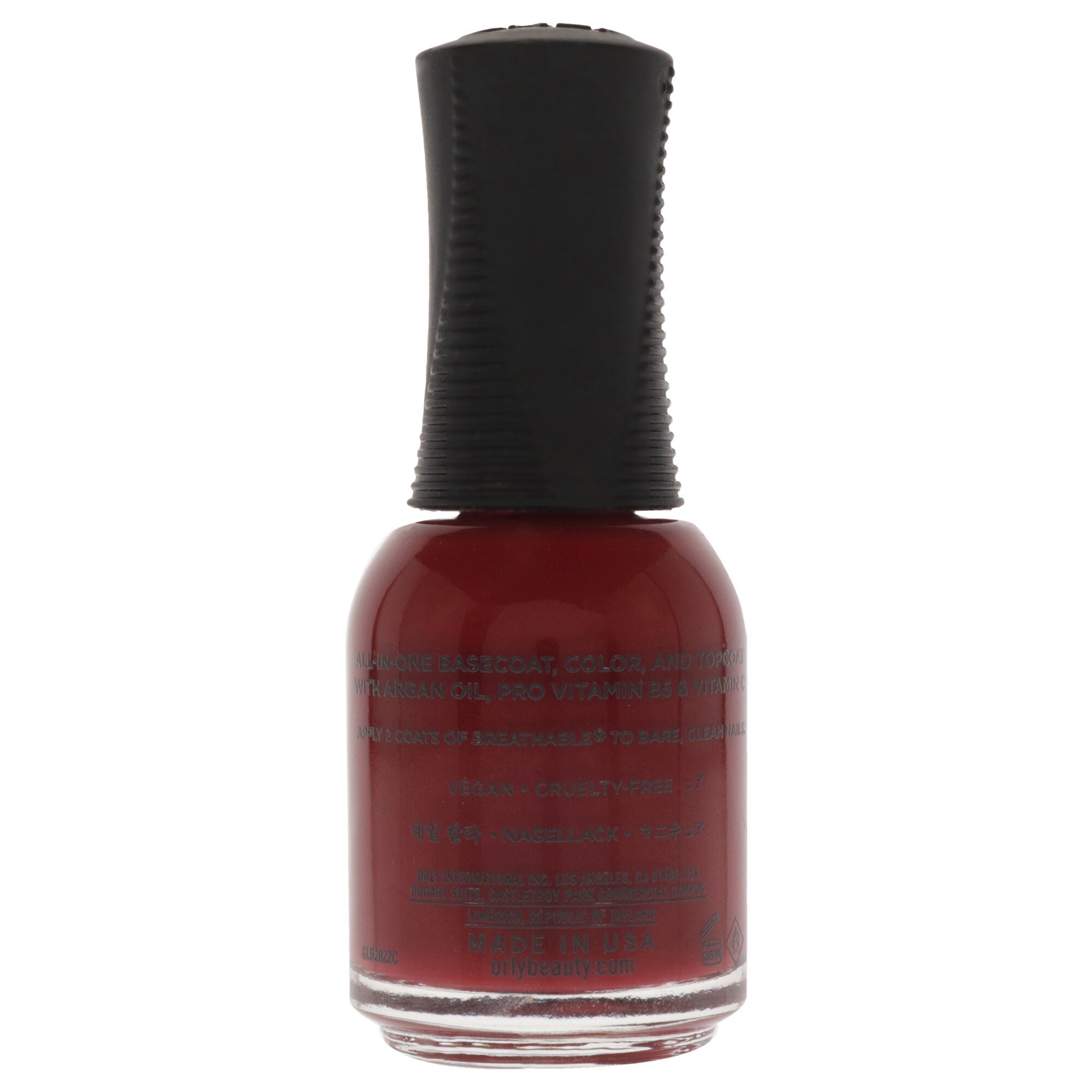 Breathable 1 Step Manicure - 20963 Namaste Healthy by Orly for Women - 0.6 oz Nail Polish, Red, alternate image number 1