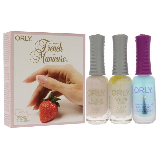 The Original French Manicure Kit Pink by Orly for Women - 4 Pc Kit, NA, alternate image number null