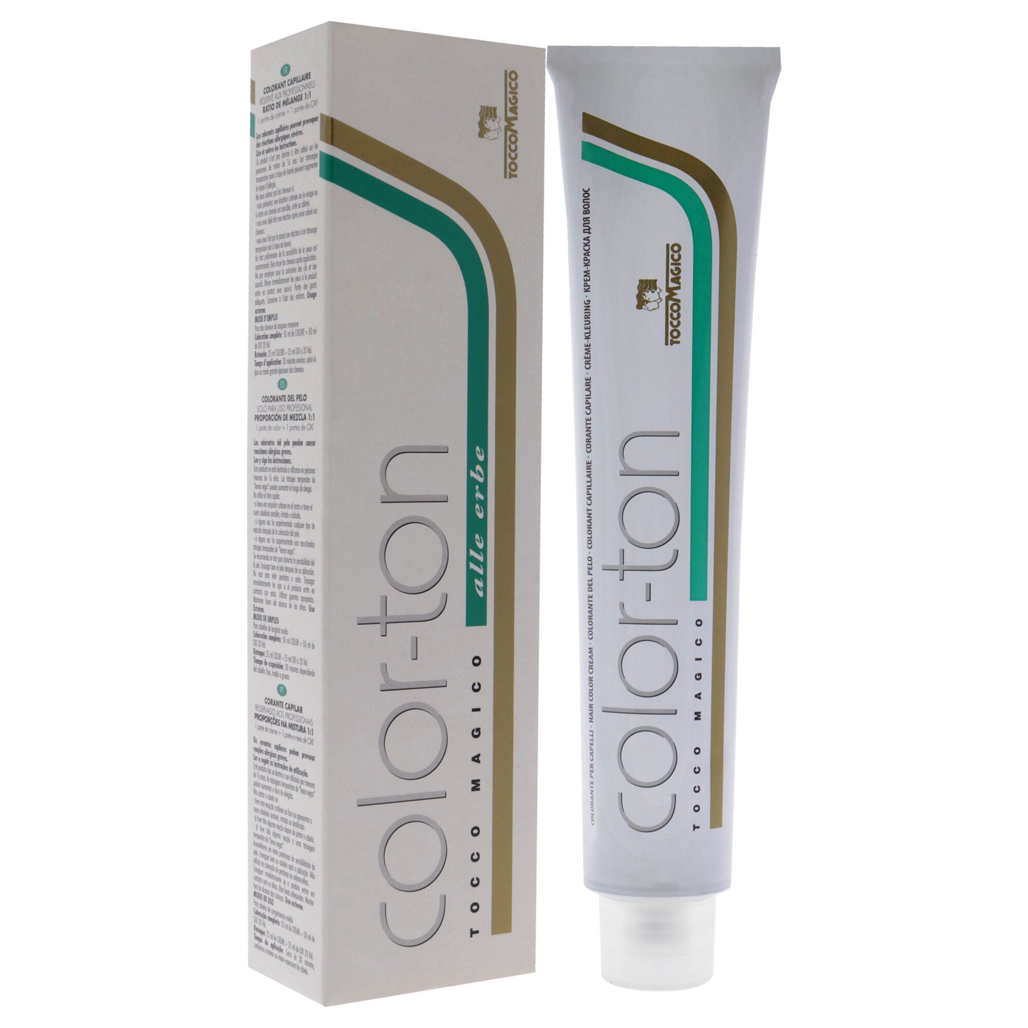 Color-Ton Permanent Hair Color - 8.N-8.0 Light Blond by Tocco Magico for Unisex - 3.38 oz Hair Color, , alternate image number 7