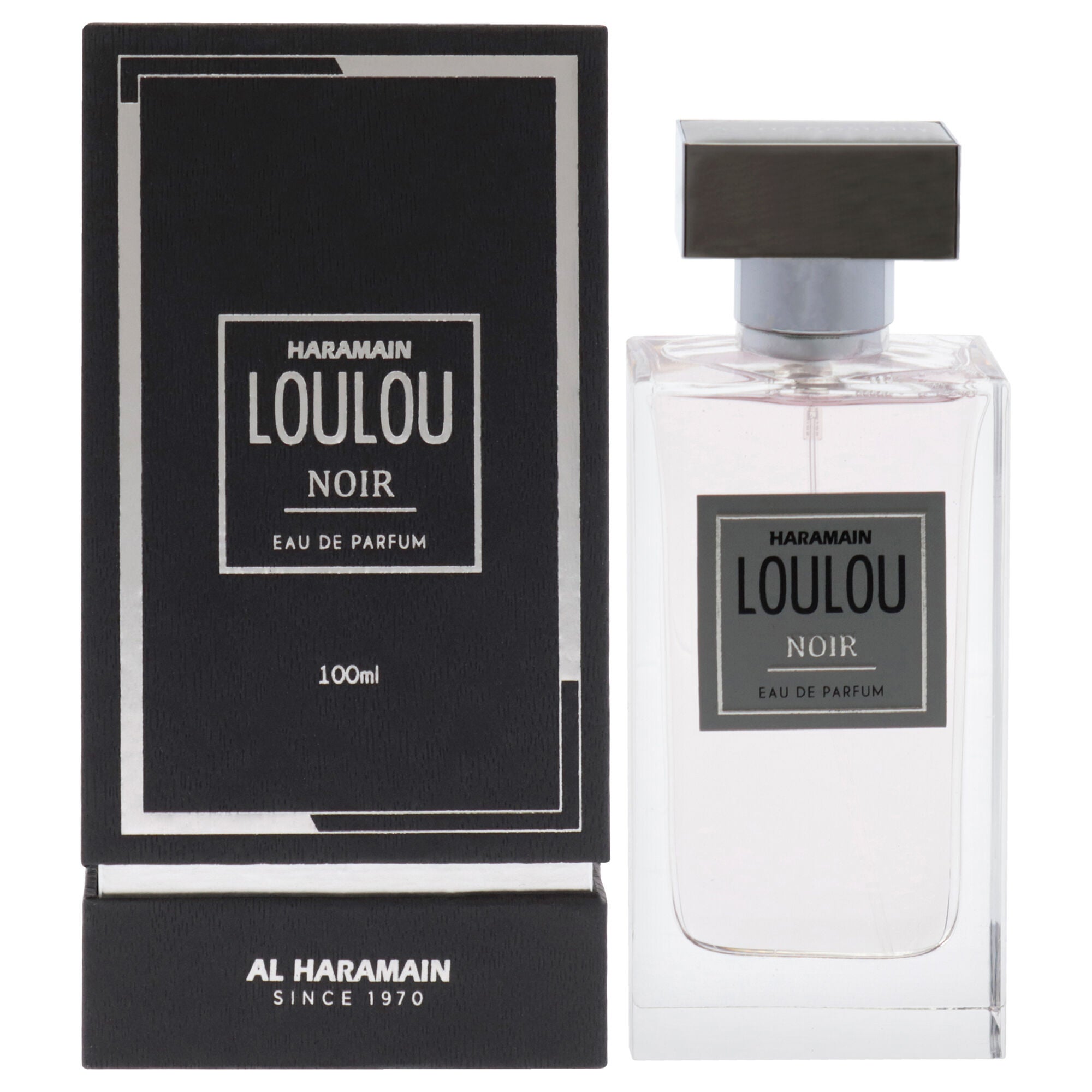 Loulou Noir by Al Haramain for Unisex - 3.33 oz EDP Spray, See Description, hi-res image number 0