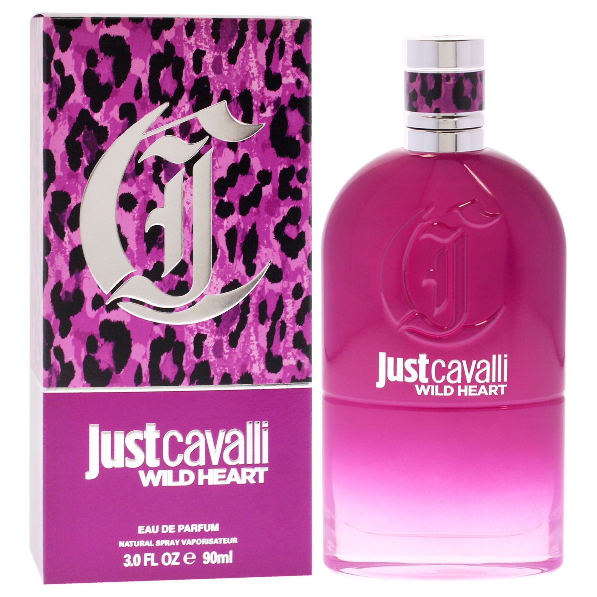 Just Cavalli Wild Heart by Roberto Cavalli for Women - 3 oz EDP Spray, Clear, alternate image number 2
