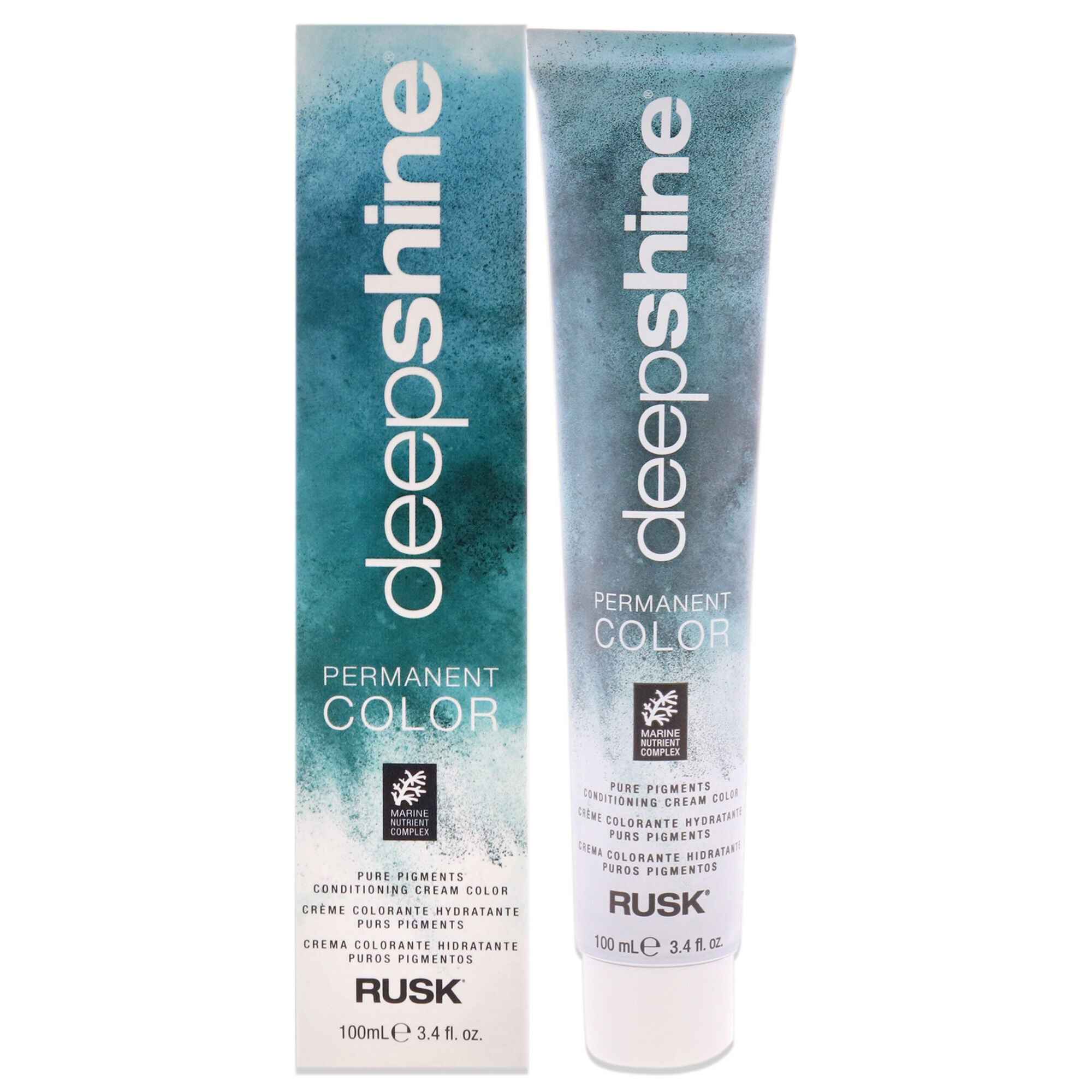 Deepshine Pure Pigments Conditioning Cream Color - 9.11AA Intense Very Light Ash Blonde by Rusk for Unisex - 3.4 oz Hair Color, See Description, hi-res image number 0