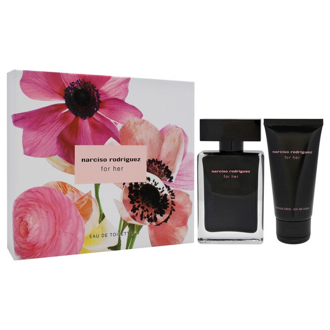 Narciso Rodriguez by Narciso Rodriguez for Women - 2 Pc Gift Set 1.6oz EDT Spray, 1.6oz Body Lotion, NA, alternate image number null