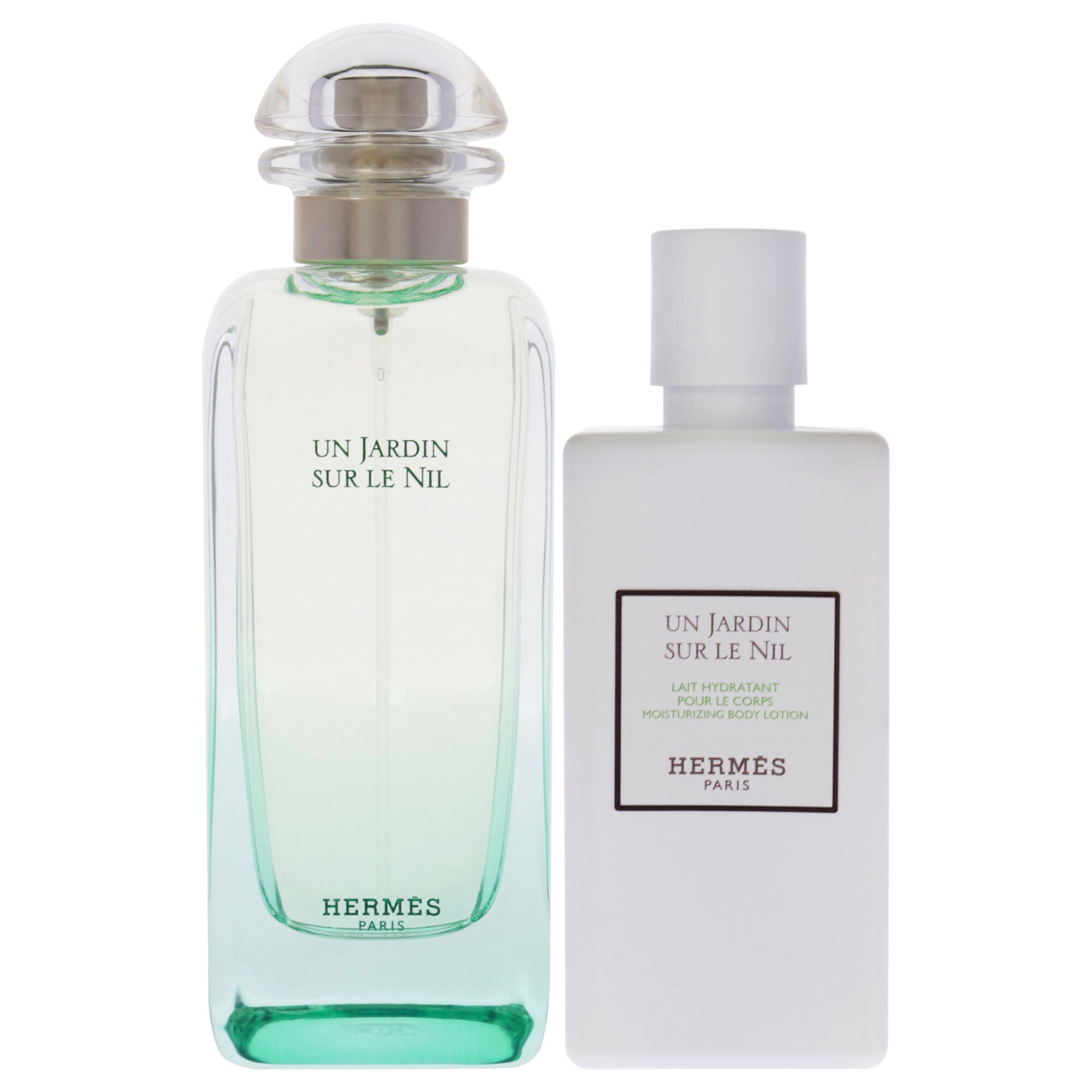 Un Jardin Sur Le Nil by Hermes for Unisex - 2 Pc Gift Set 3.3oz EDT Spray, 2.7oz Body Lotion, , alternate image number 6