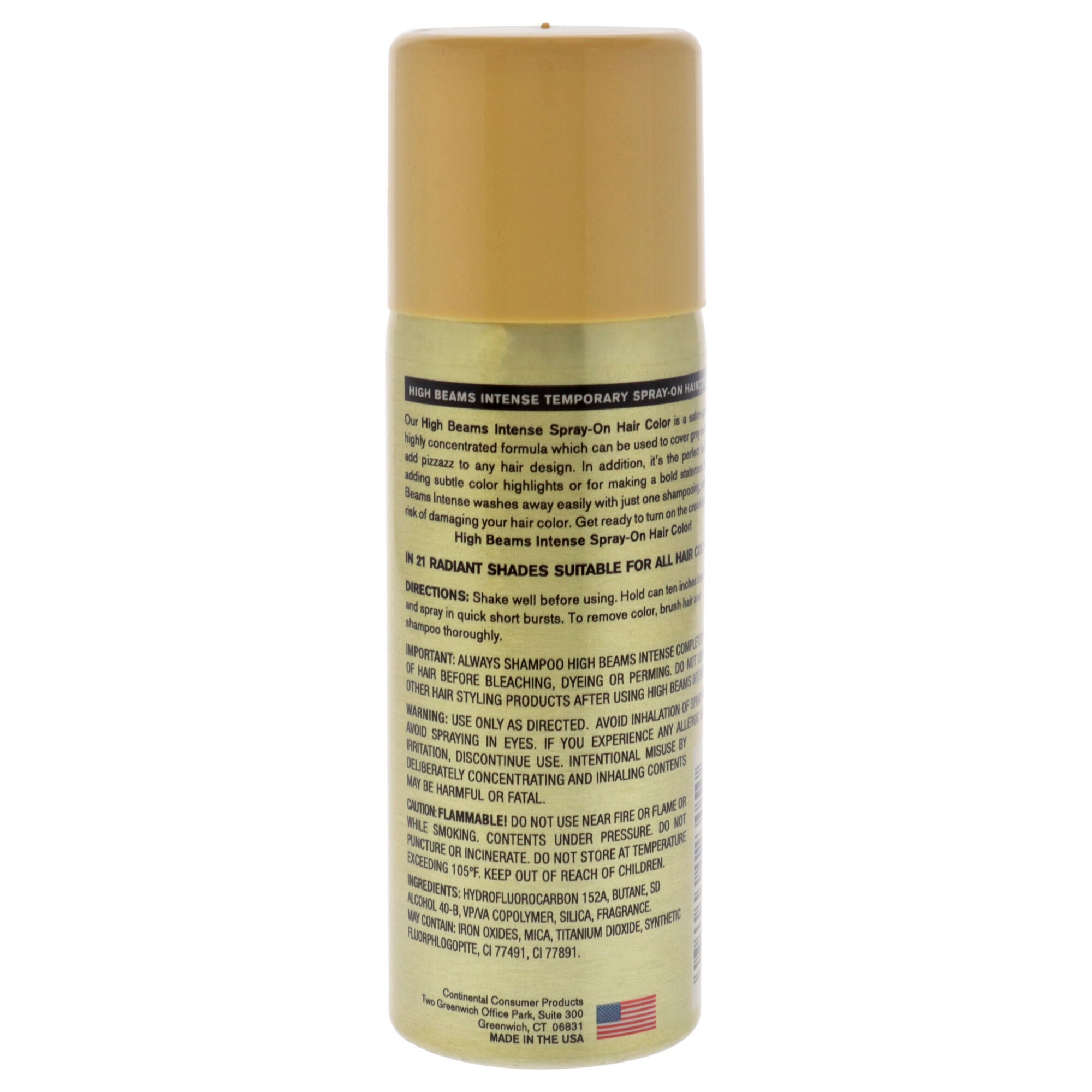 High Beams Intense Temporary Spray - 50 Blonde by Salon Grafix for Unisex - 2.7 oz Hair Color, See Description, alternate image number 2