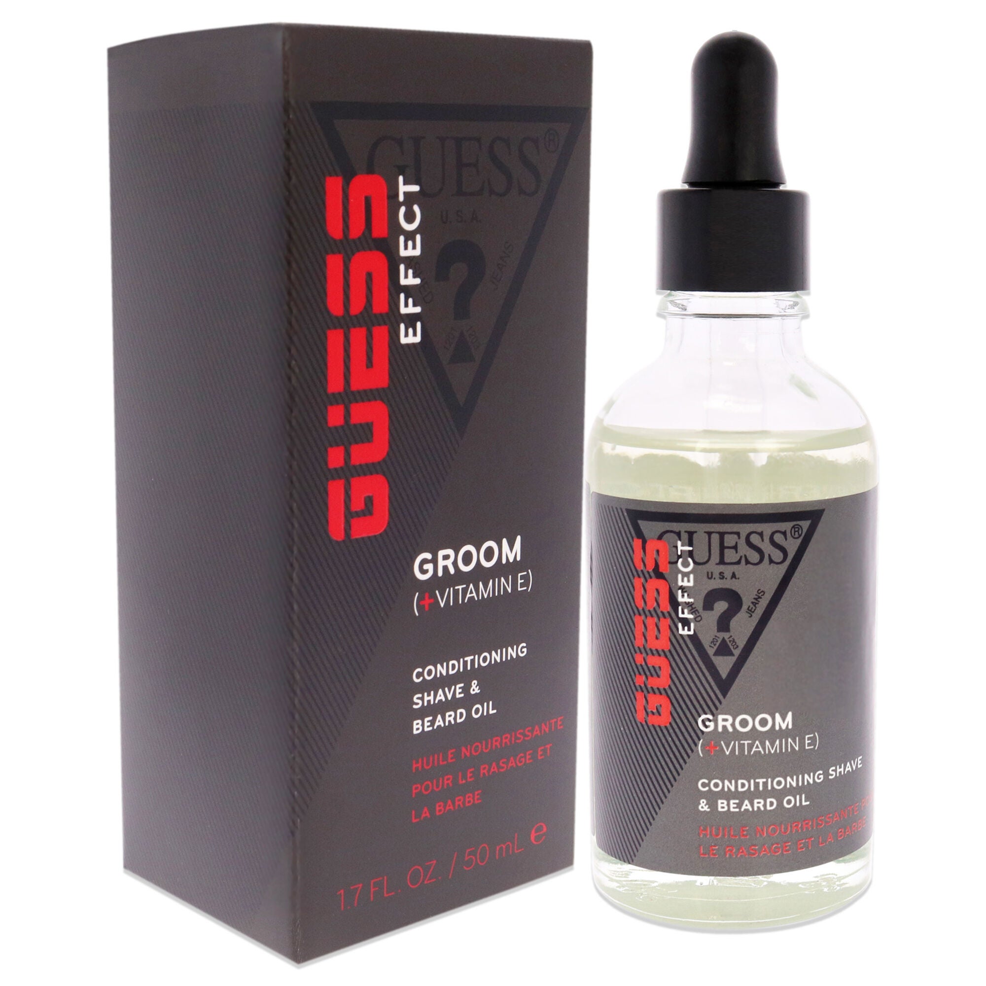 Guess Effect Boost Conditioning Shave and Beard Oil by Guess for Men - 1.7 oz Oil, See Description, alternate image number 2