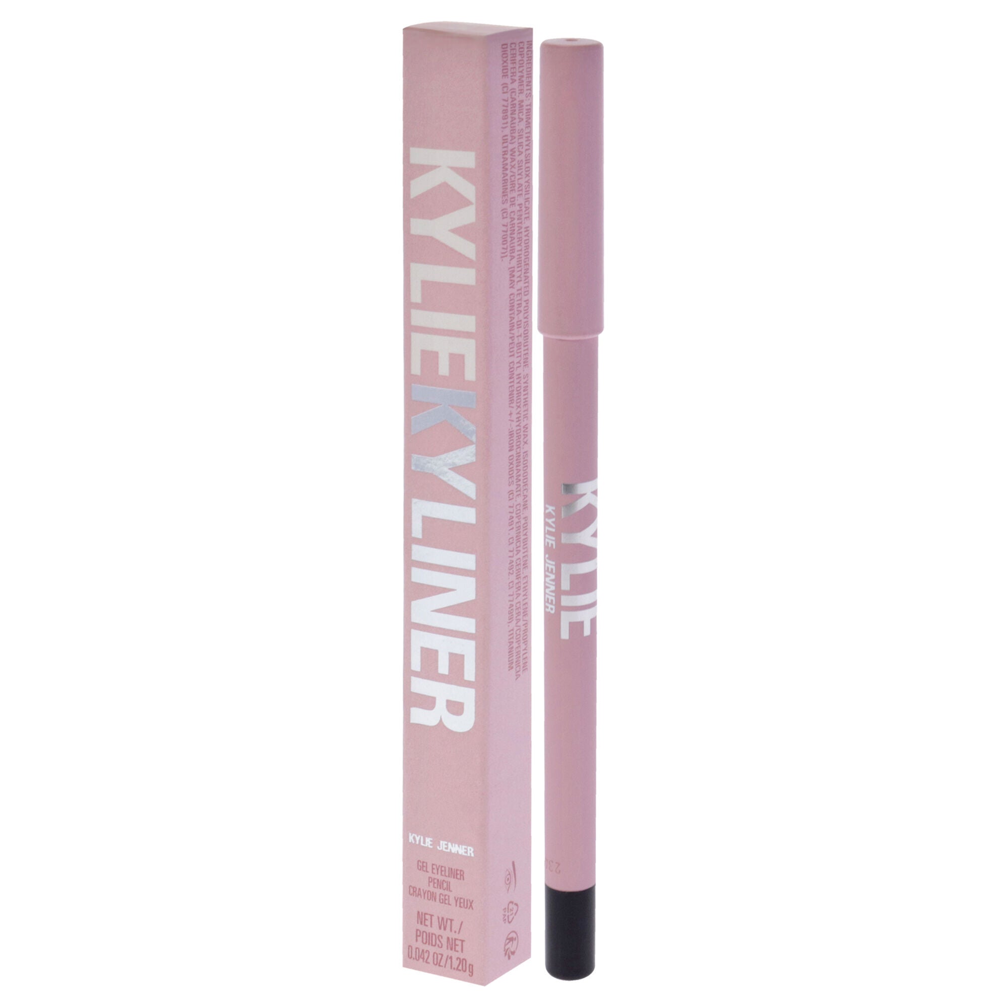 Kyliner Gel Eyeliner Pencil - 002 Grey Matte by Kylie Cosmetics for Women - 0.042 oz Eyeliner, , alternate image number 7