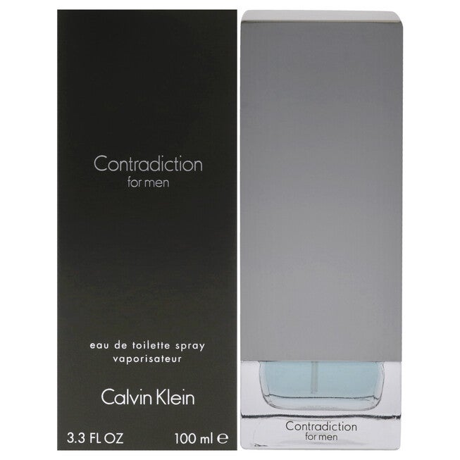Contradiction by Calvin Klein for Men - 3.4 oz EDT Spray, NA, hi-res image number null