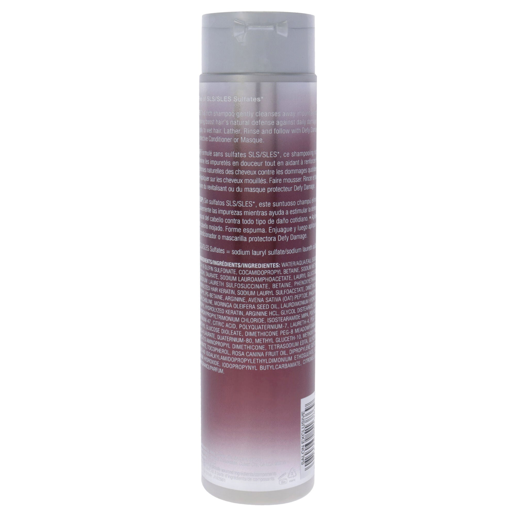 Defy Damage Protective Shampoo by Joico for Unisex - 10.1 oz Shampoo, See Description, alternate image number 1
