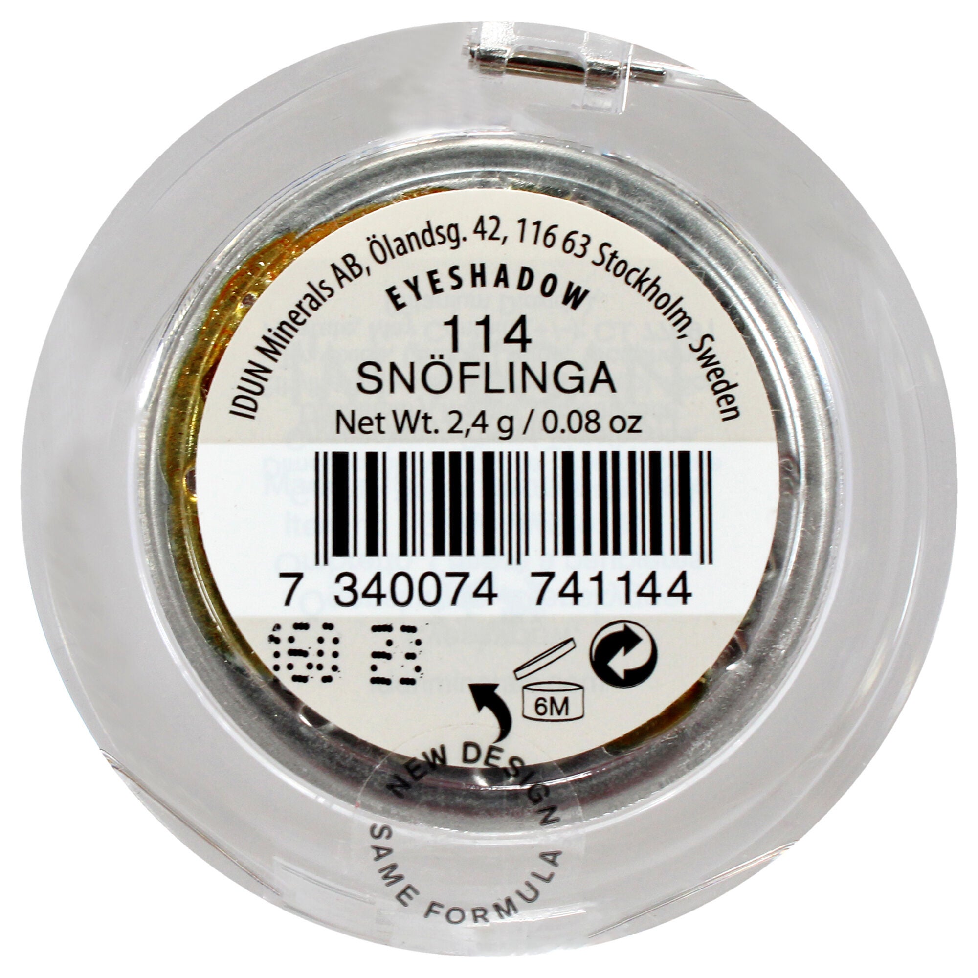Eyeshadow Single - Snoflinga by Idun Minerals for Women - 0.08 oz Eye Shadow, See Description, alternate image number 1